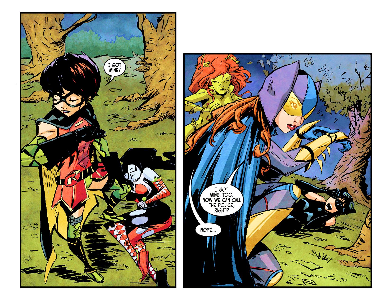 Read online Ame-Comi: Batgirl comic -  Issue #2 - 6