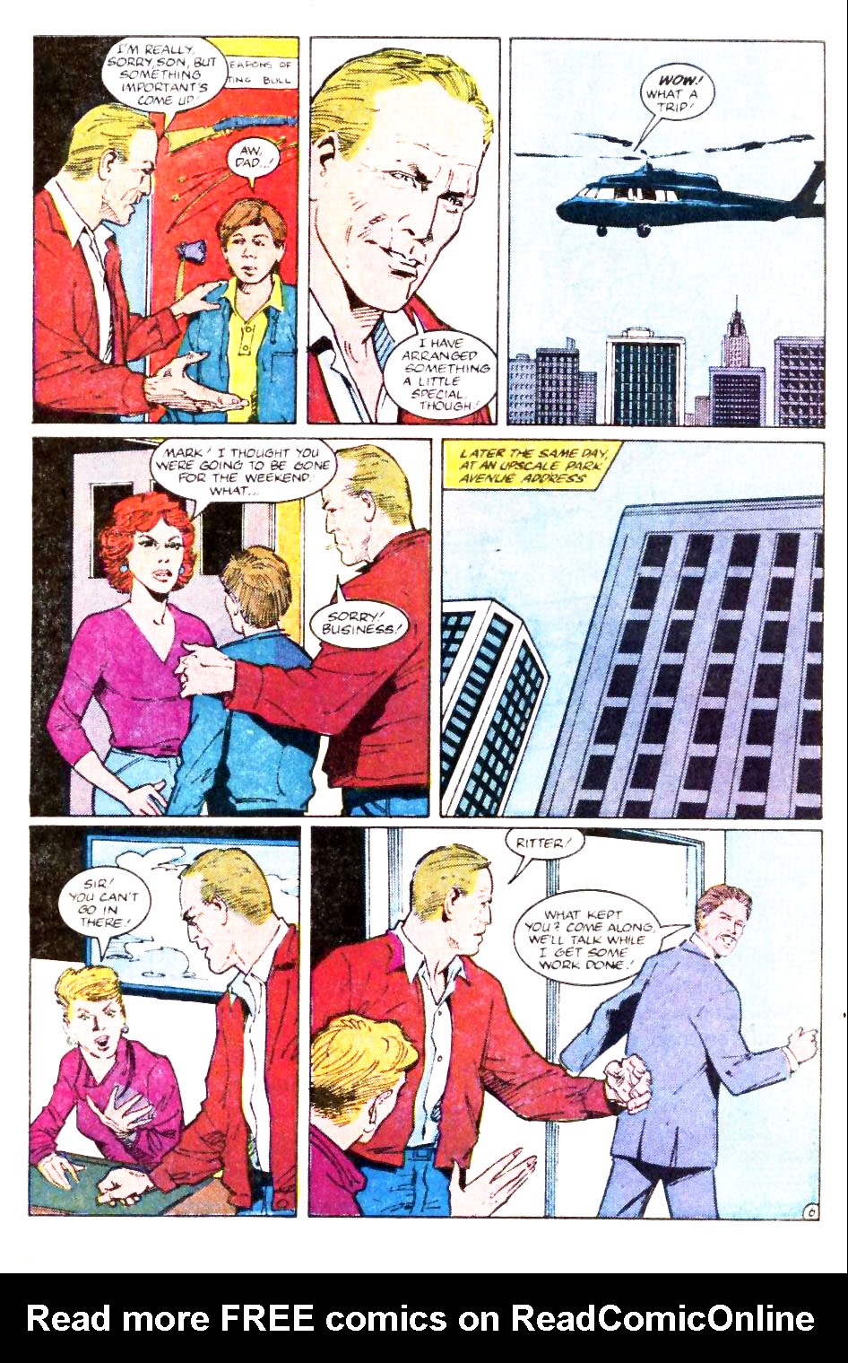 Read online Mark Hazzard: Merc comic -  Issue #7 - 7