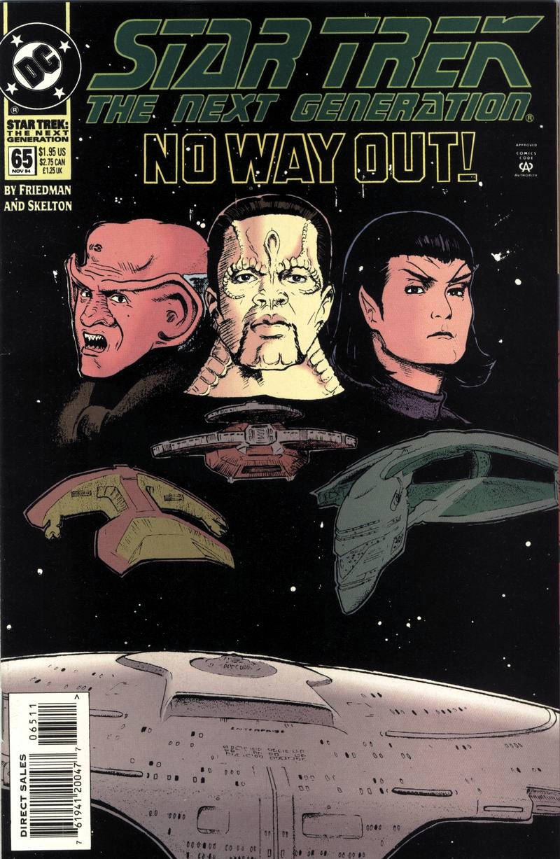 Read online Star Trek: The Next Generation (1989) comic -  Issue #65 - 1