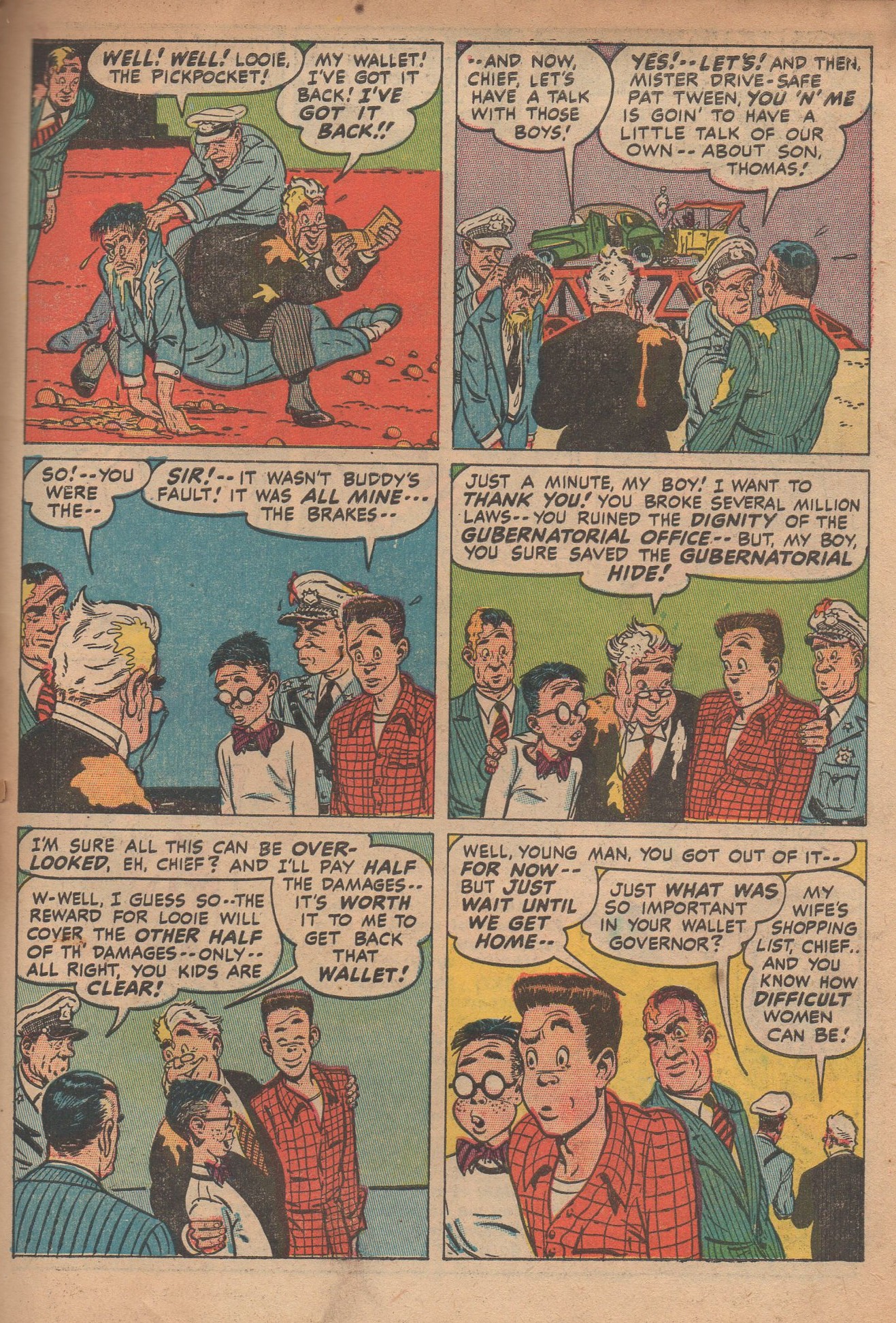 Read online Li'l Abner Comics comic -  Issue #63 - 45