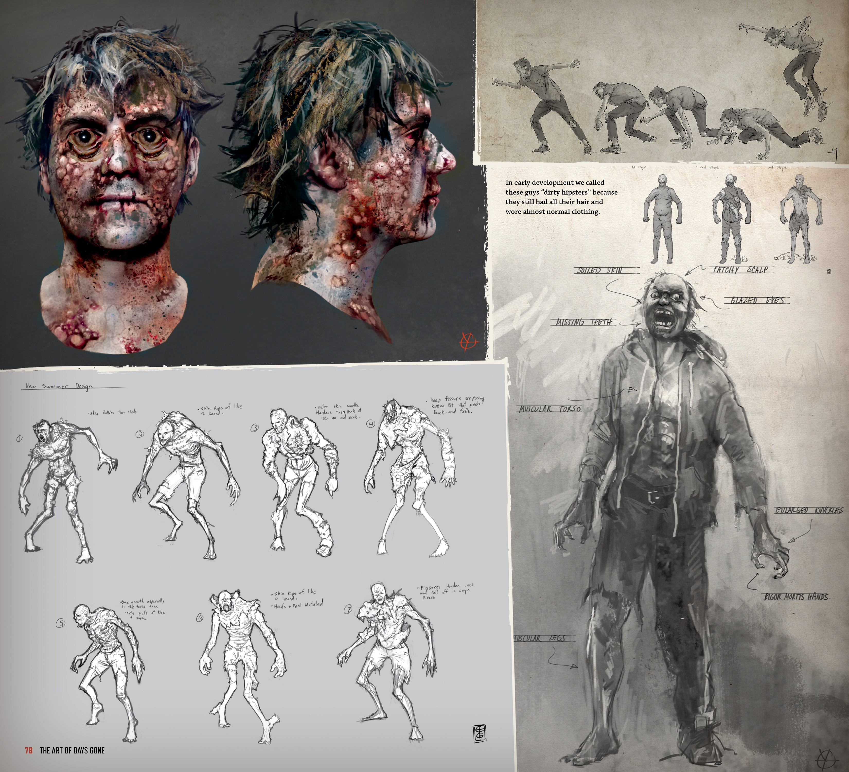 Read online The Art of Days Gone comic -  Issue # TPB (Part 1) - 73