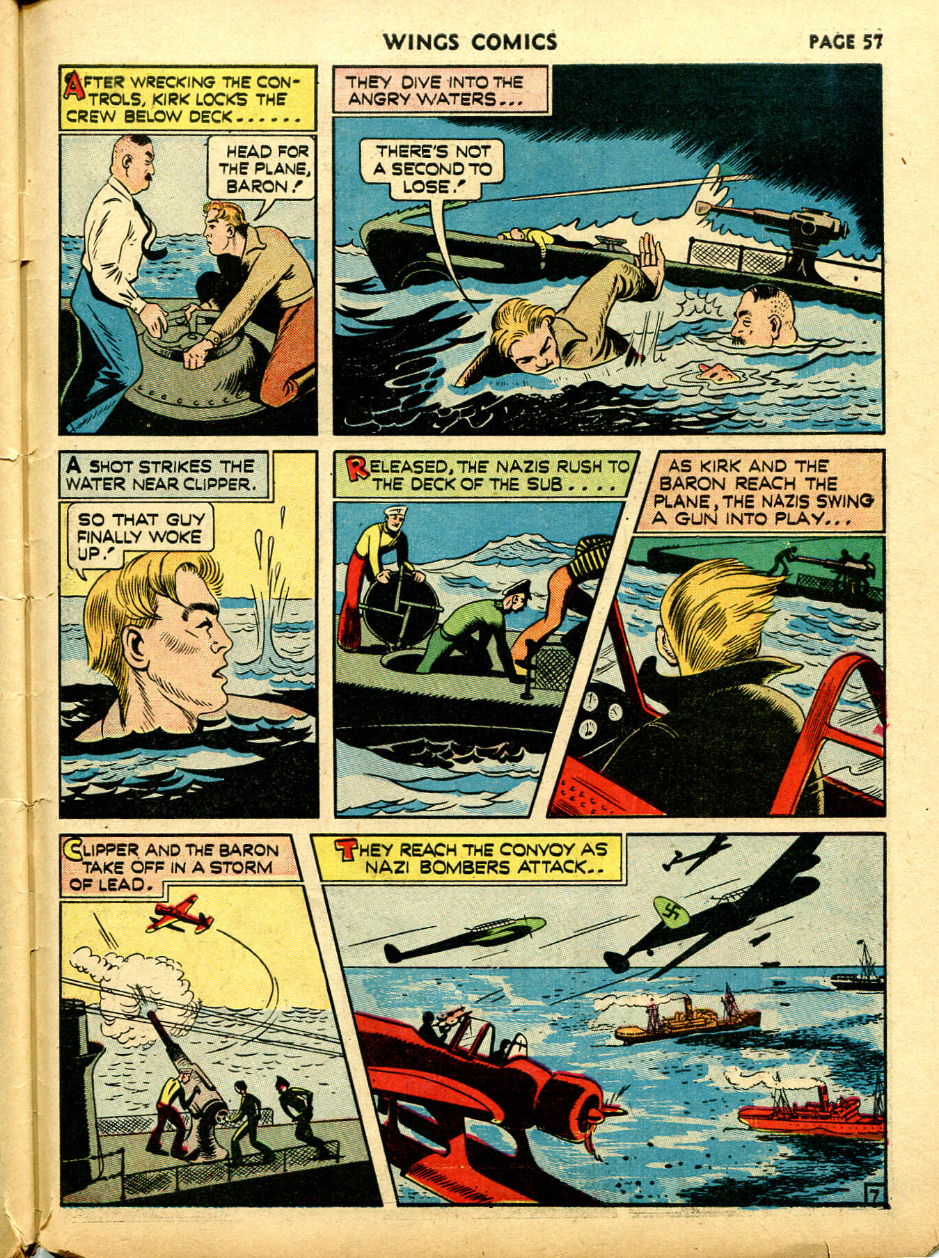 Read online Wings Comics comic -  Issue #12 - 59