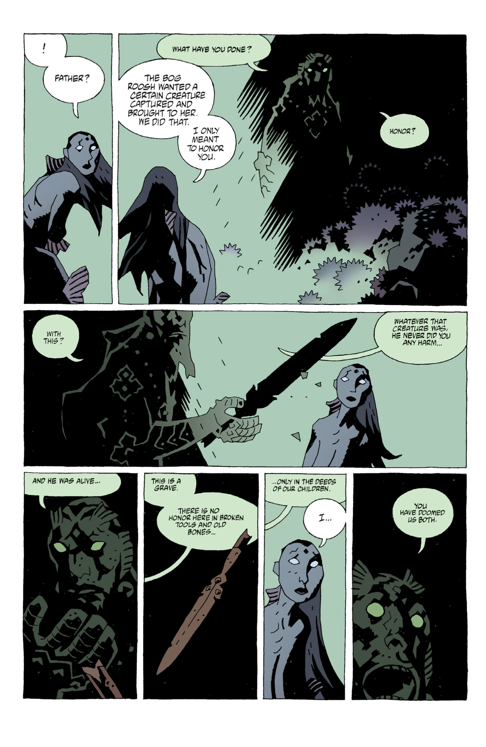 Read online Hellboy comic -  Issue #6 - 40