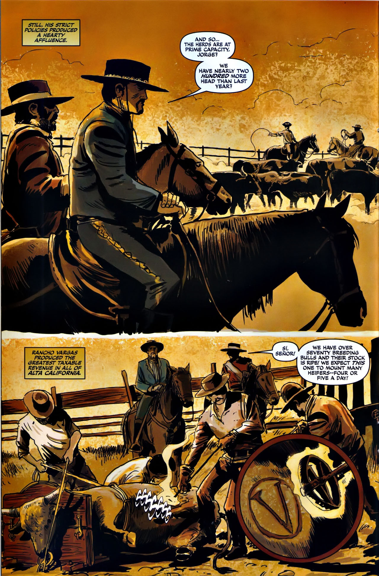 Read online Zorro (2008) comic -  Issue #17 - 7
