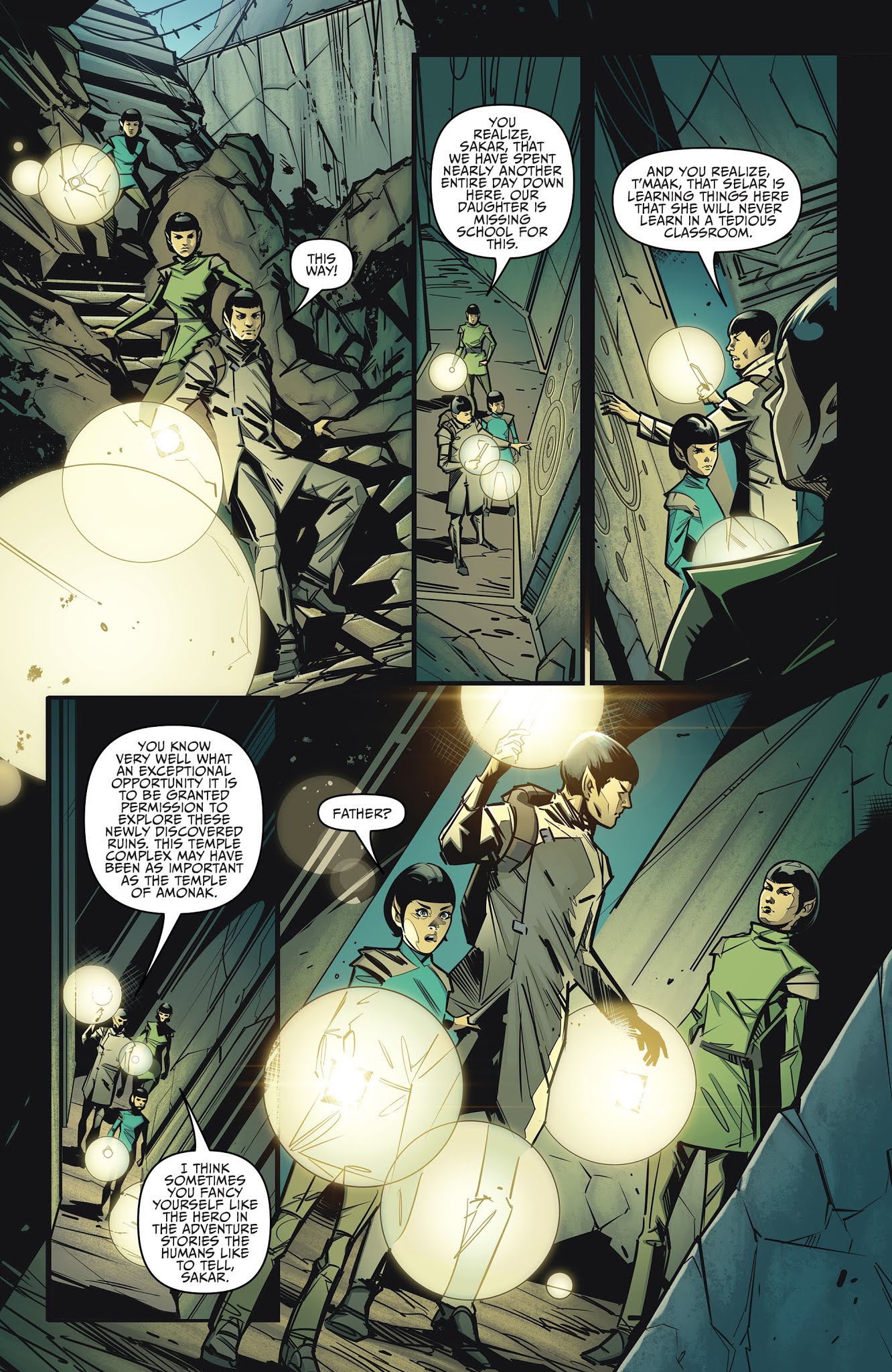 Read online Star Trek: The Next Generation: Terra Incognita comic -  Issue #3 - 3