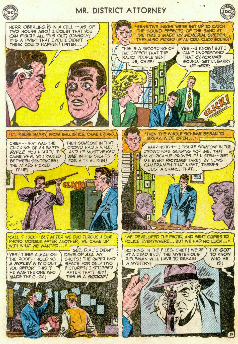 Read online Mr. District Attorney comic -  Issue #22 - 11