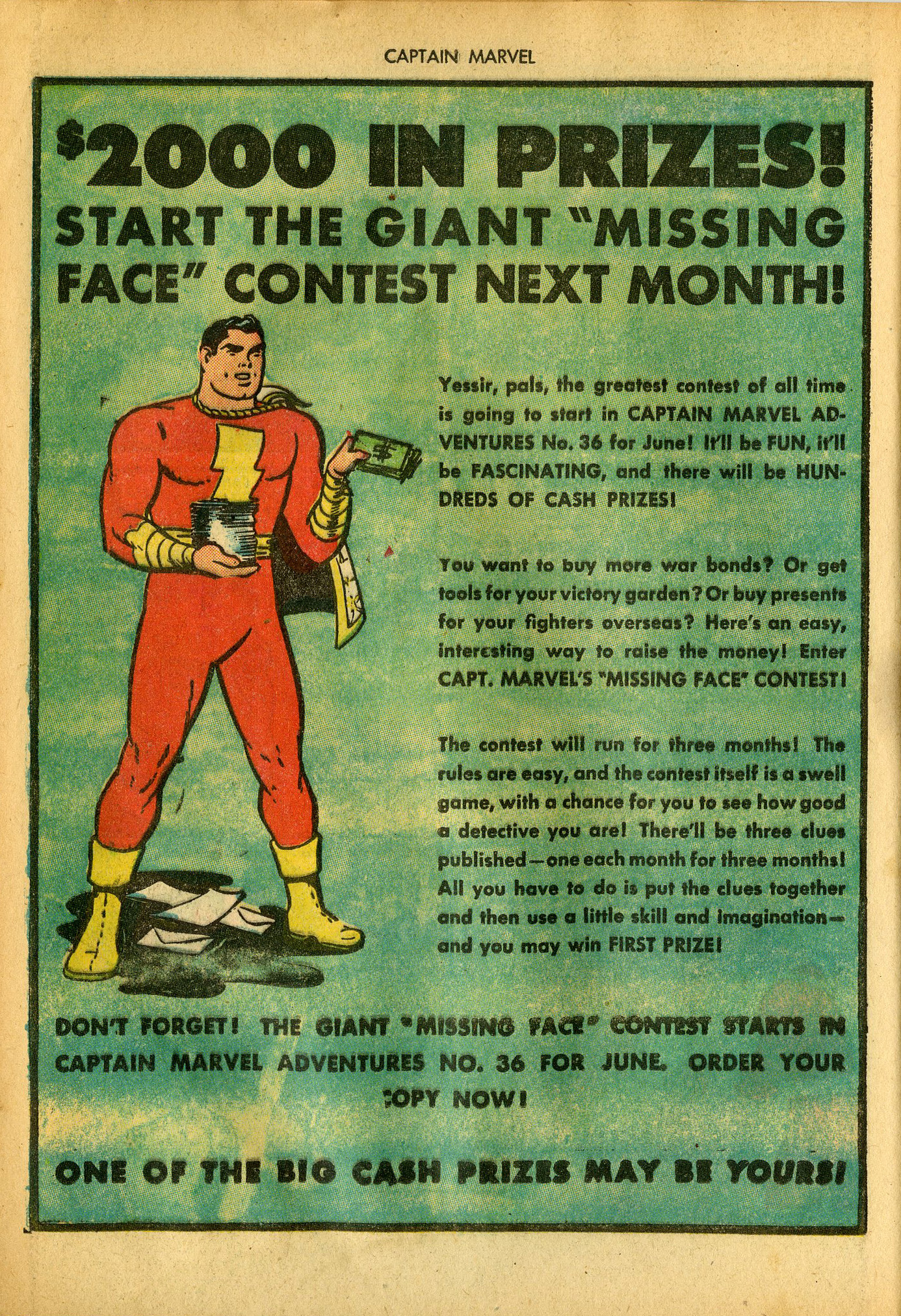 Read online Captain Marvel Adventures comic -  Issue #35 - 16