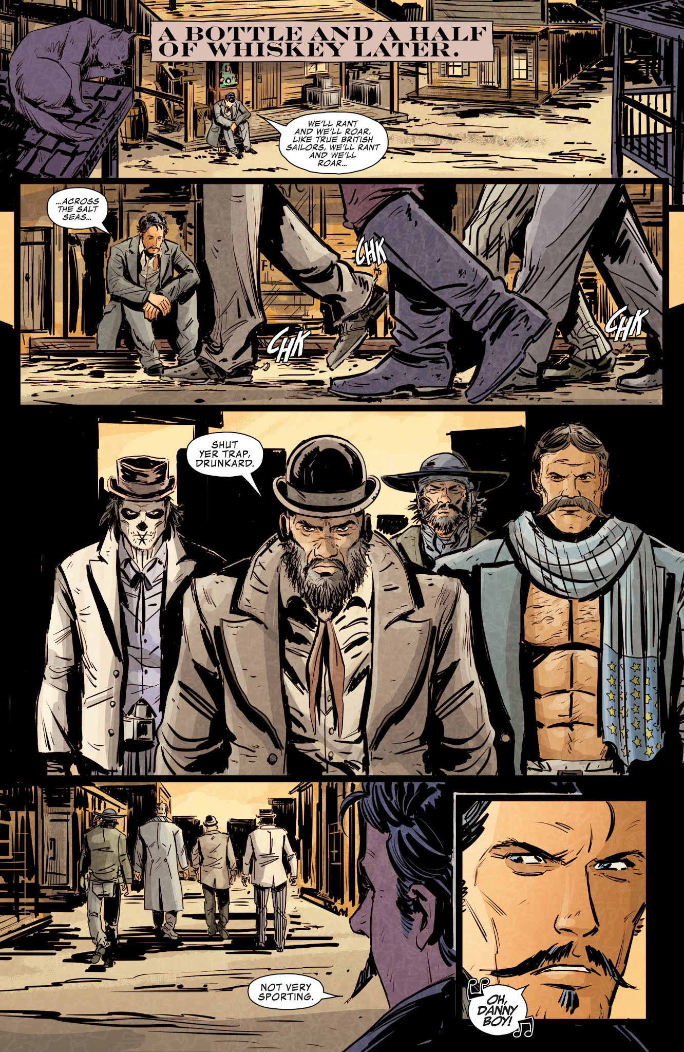 Read online Marvel 1872: Warzones! comic -  Issue # TPB - 13