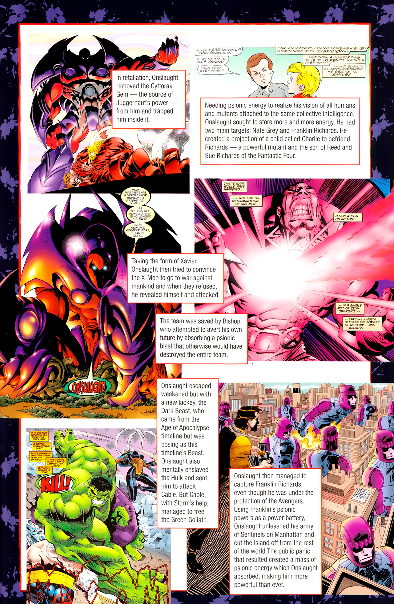 Read online Onslaught Unleashed comic -  Issue #1 - 28