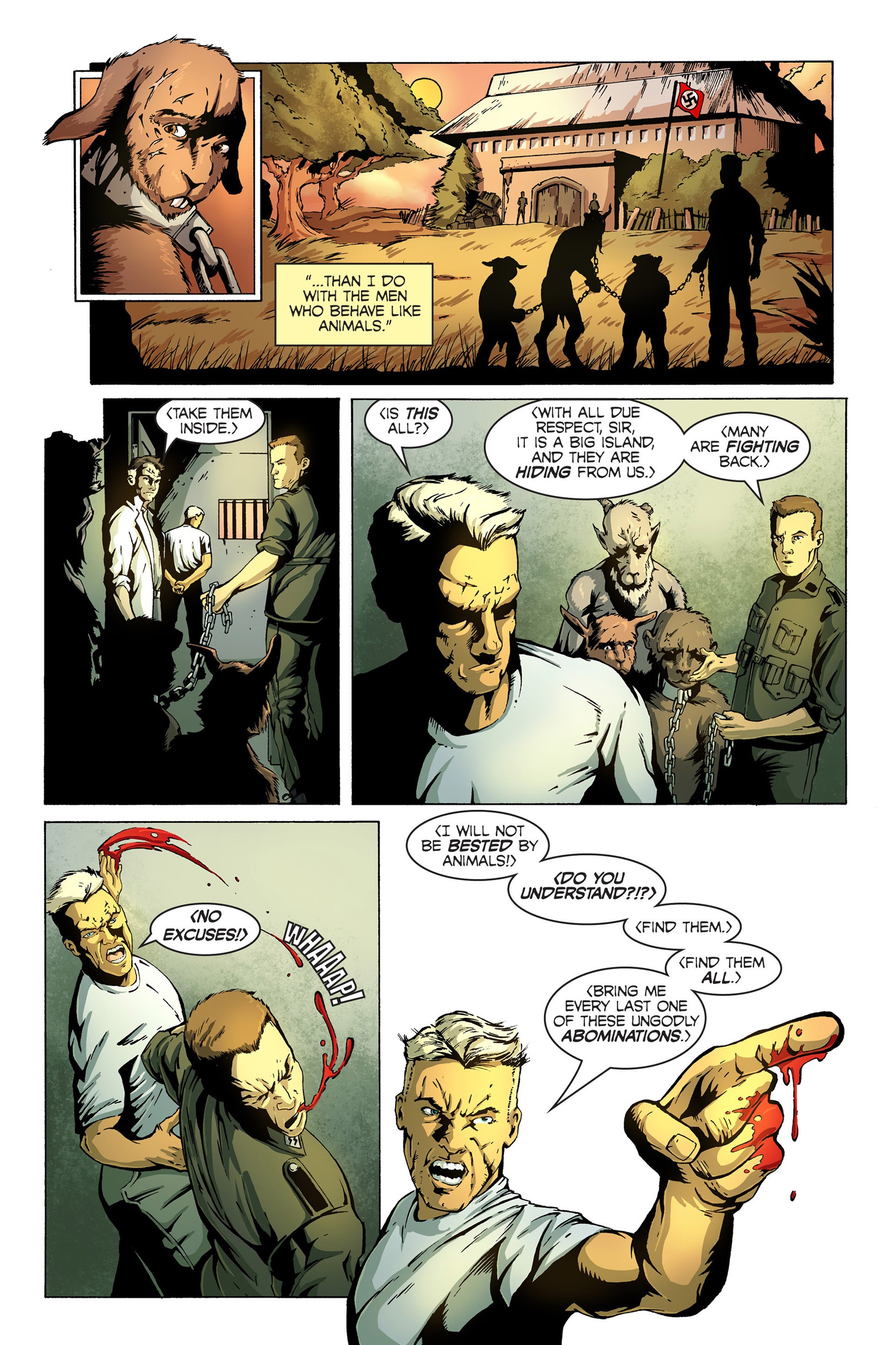 Read online The Army of Dr. Moreau comic -  Issue #3 - 15