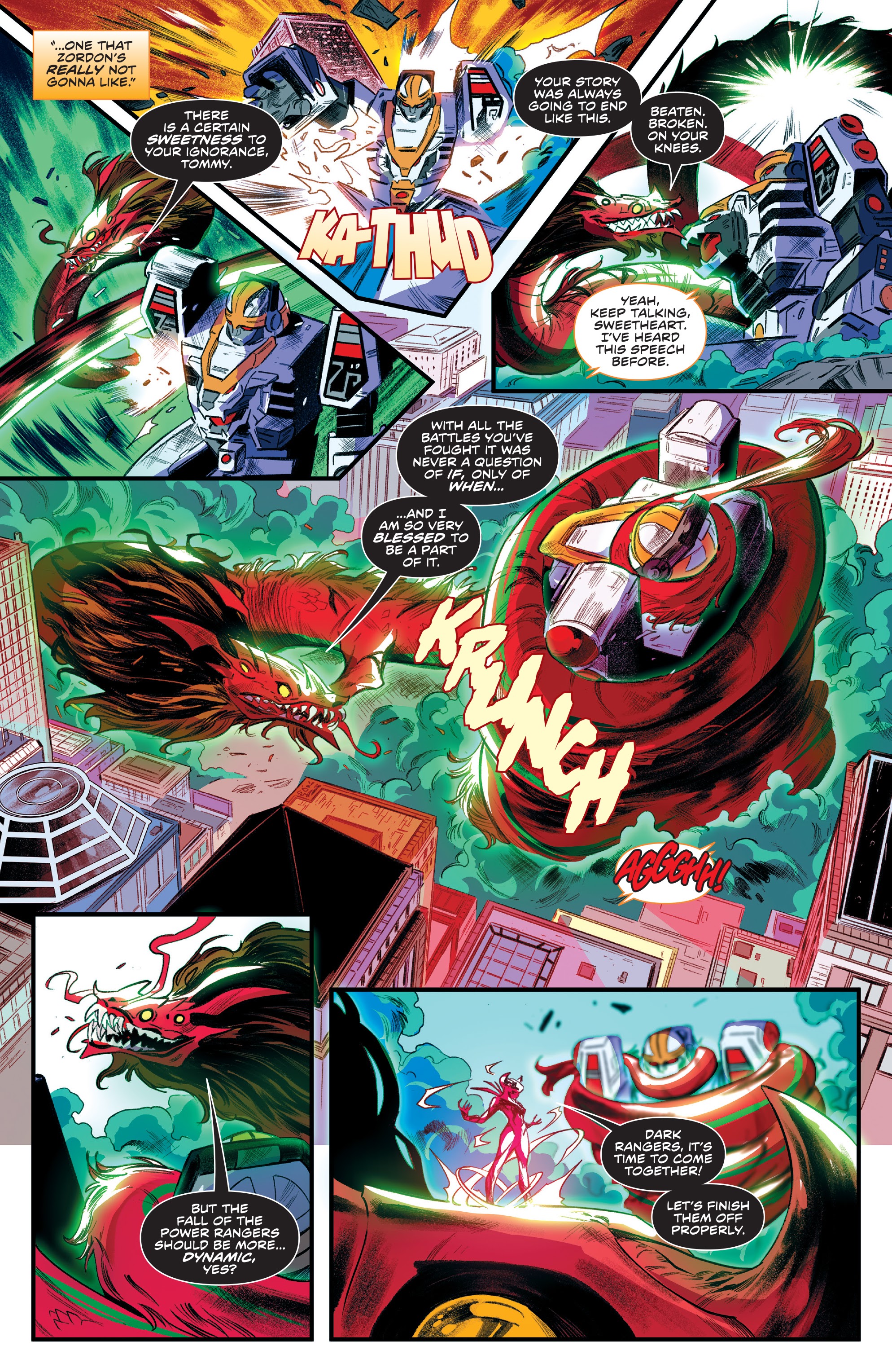 Read online Mighty Morphin Power Rangers comic -  Issue #55 - 10