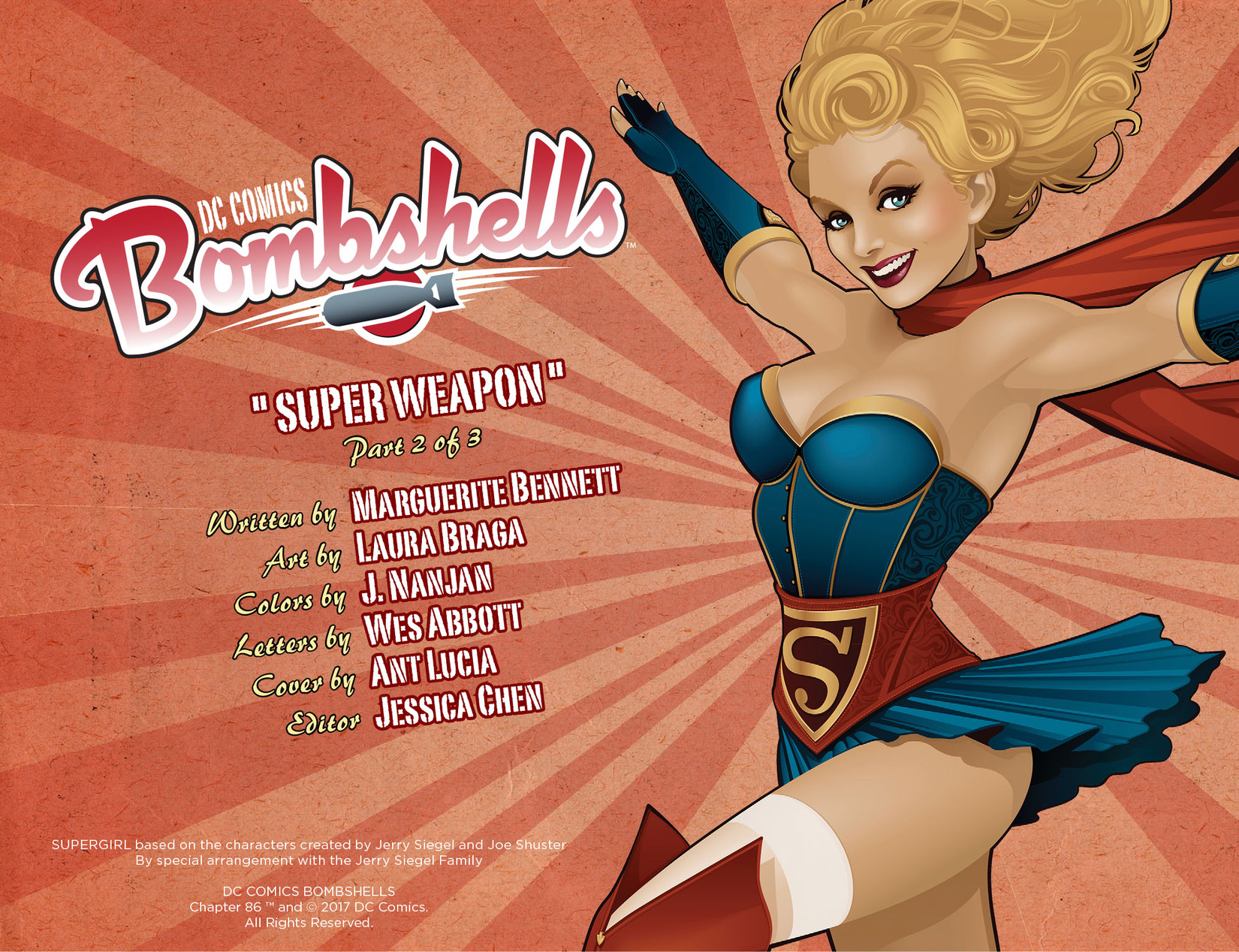 Read online DC Comics: Bombshells comic -  Issue #86 - 2