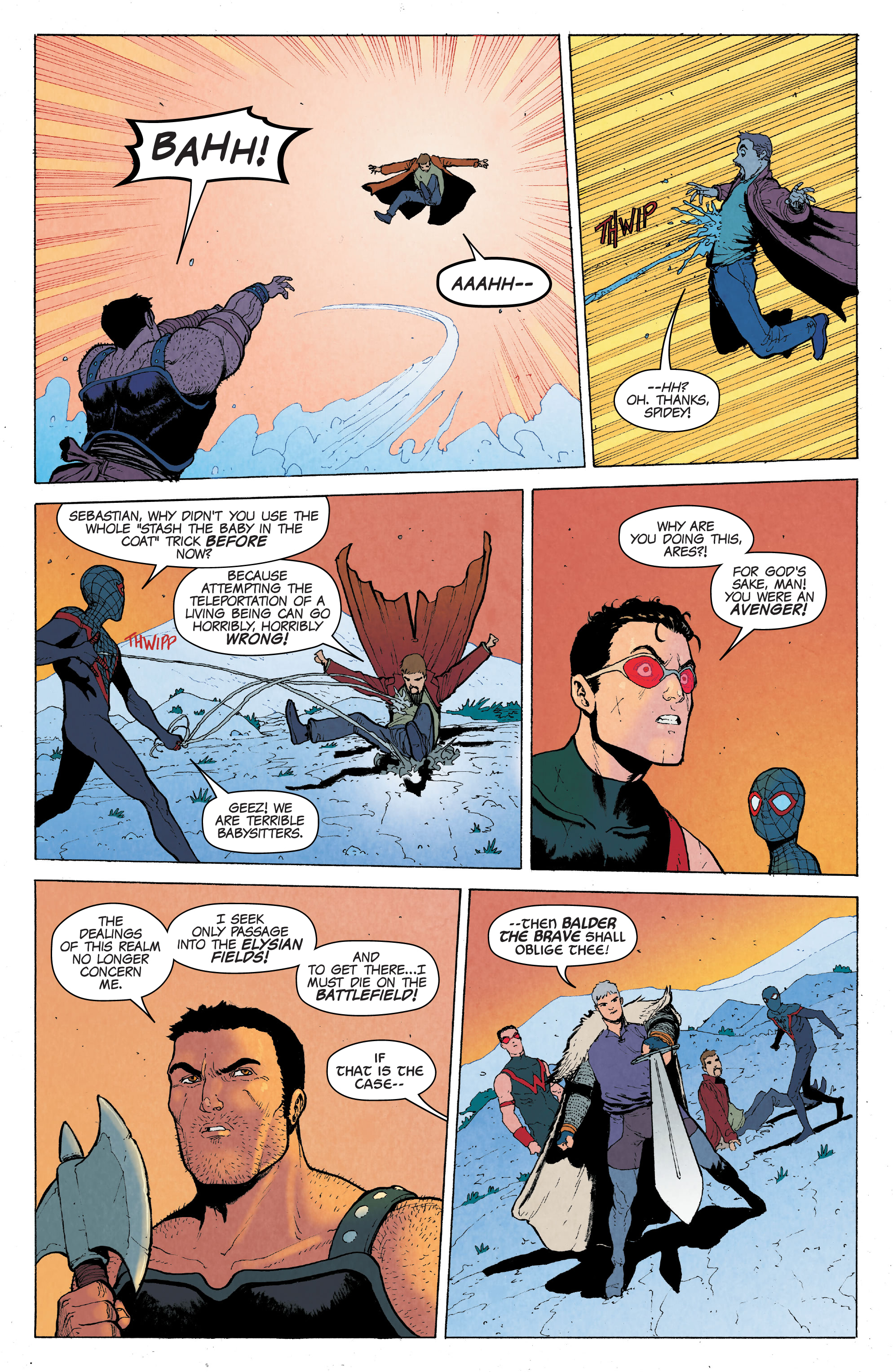 Read online Hawkeye: Team Spirit comic -  Issue # TPB (Part 3) - 18