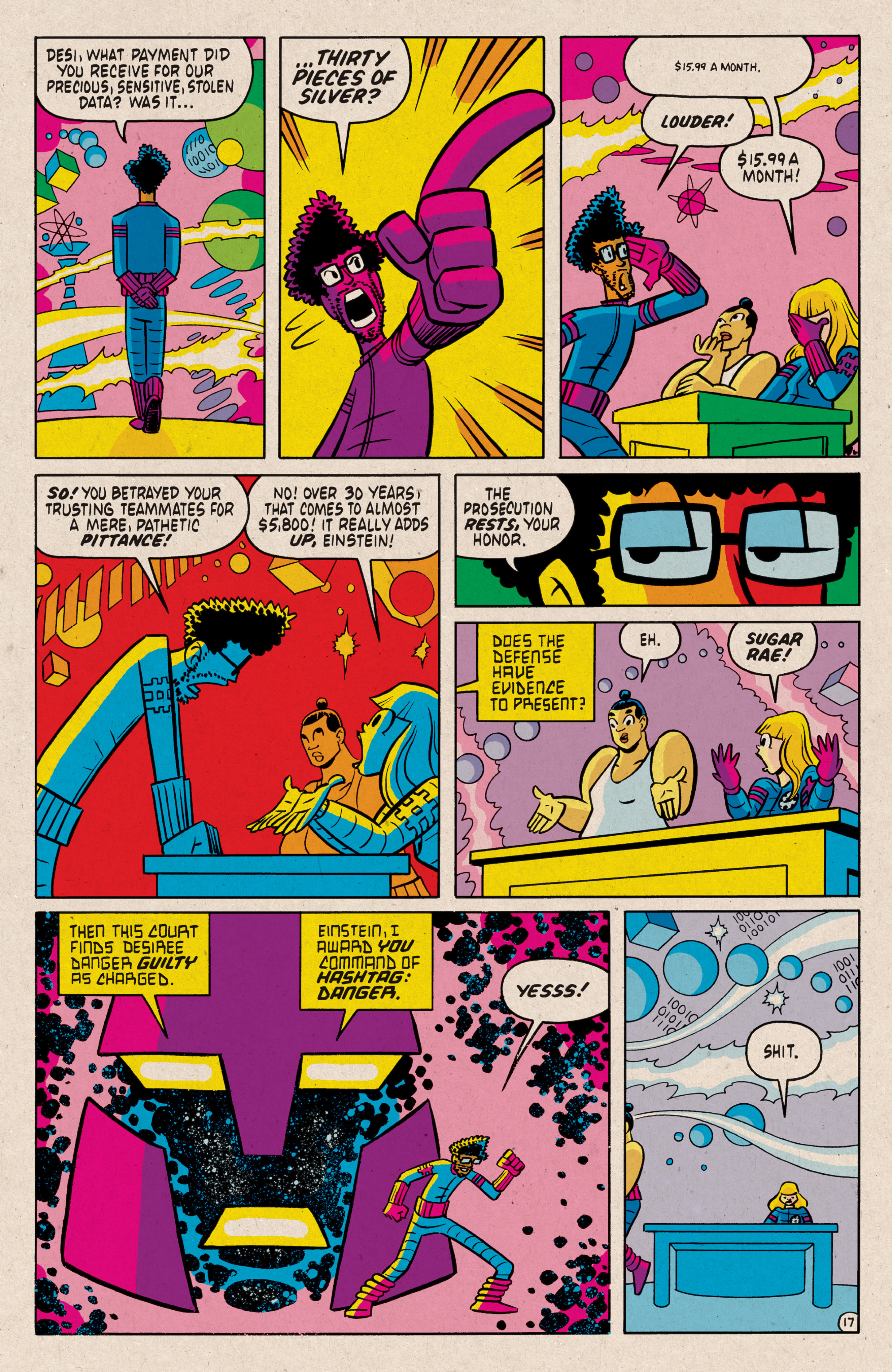 Read online Hashtag Danger comic -  Issue #1 - 19