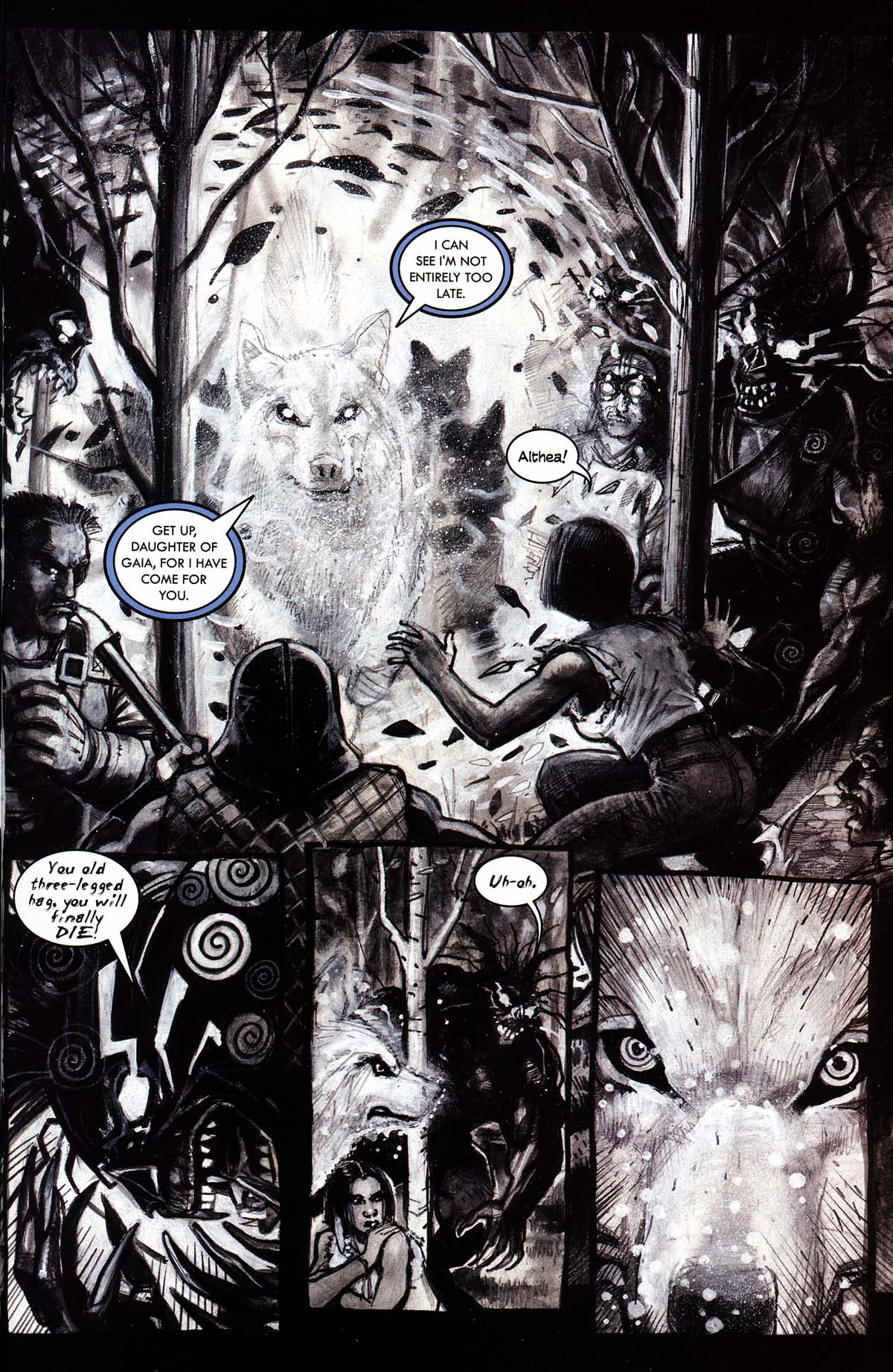 Read online Werewolf the Apocalypse comic -  Issue # Black Furies - 33