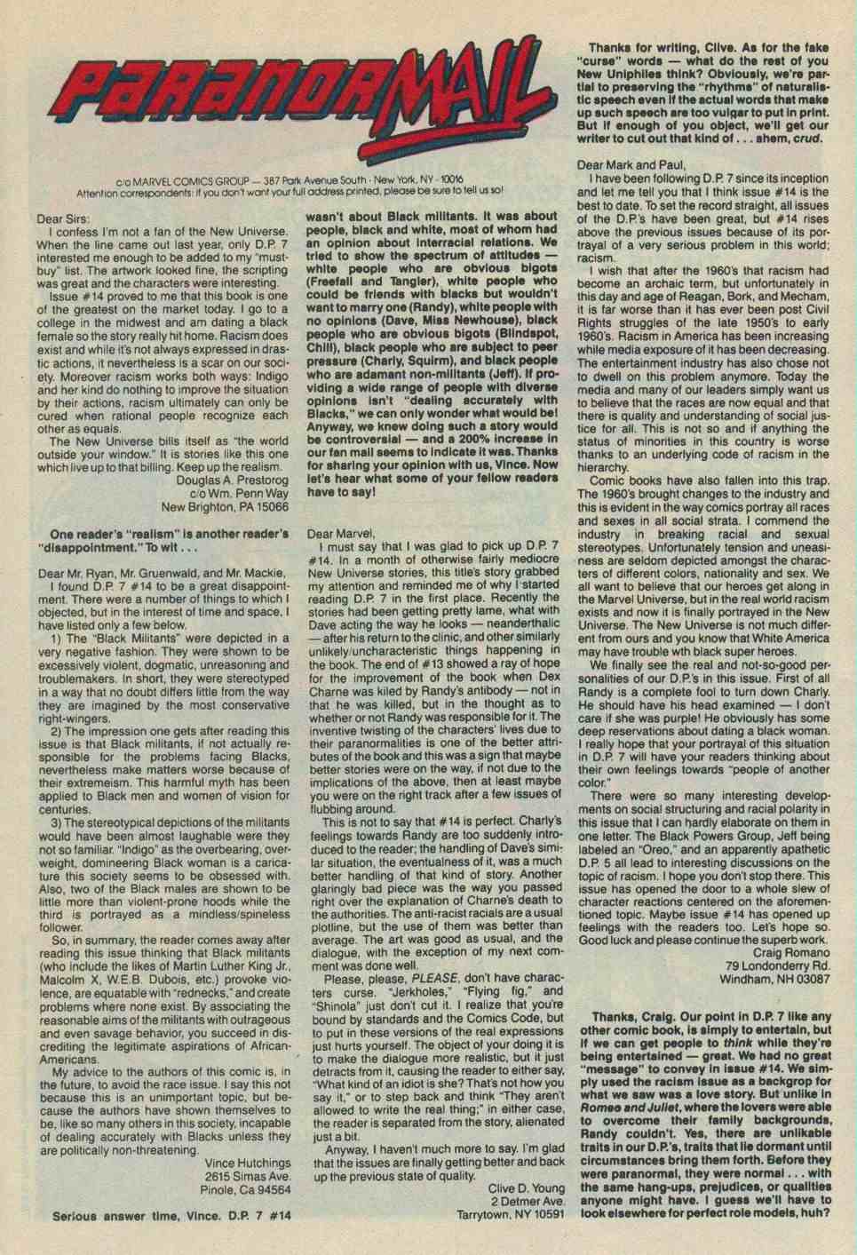 Read online D.P.7 comic -  Issue #20 - 28