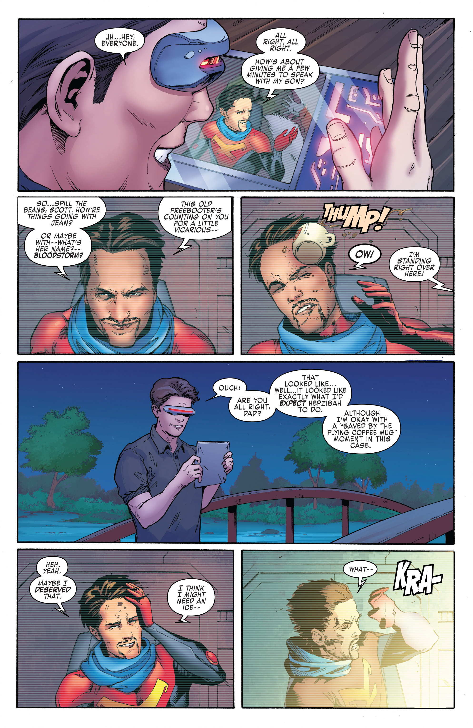 Read online X-Men: Blue comic -  Issue # Annual 1 - 7