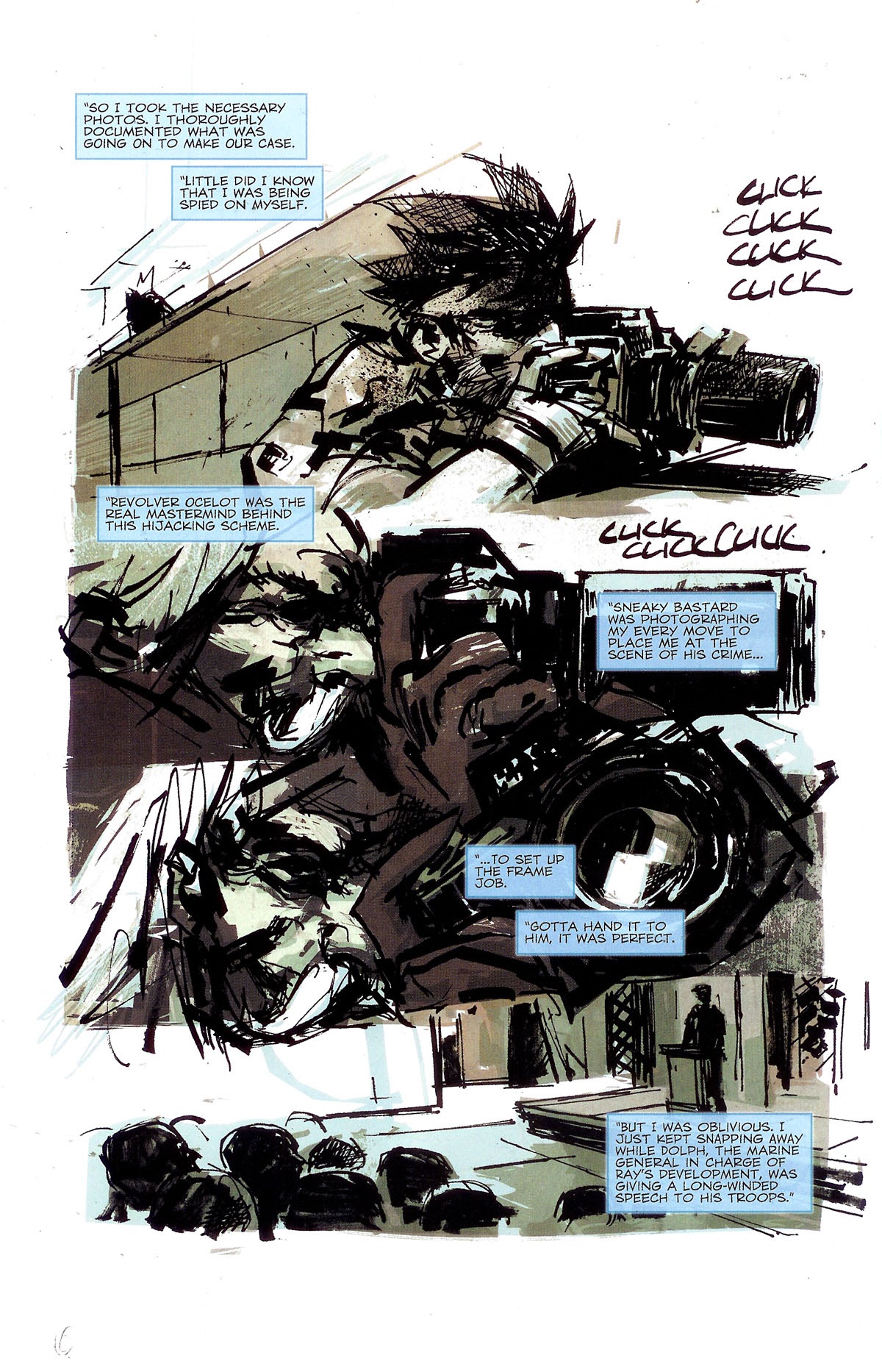 Read online Metal Gear Solid: Sons of Liberty comic -  Issue #6 - 11