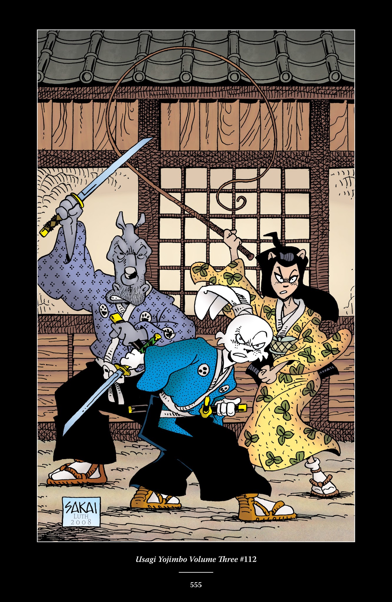 Read online The Usagi Yojimbo Saga comic -  Issue # TPB 6 - 550
