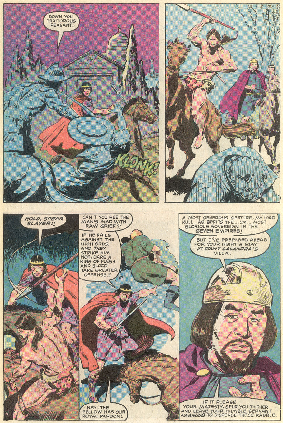 Read online Kull The Conqueror (1983) comic -  Issue #5 - 5