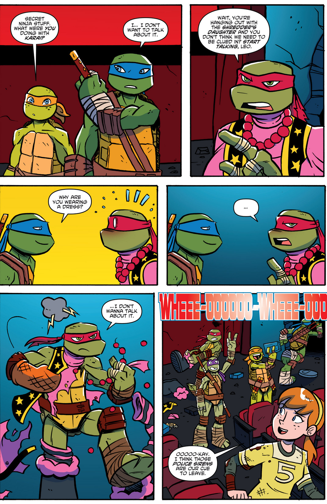 Read online Teenage Mutant Ninja Turtles New Animated Adventures comic -  Issue #7 - 23