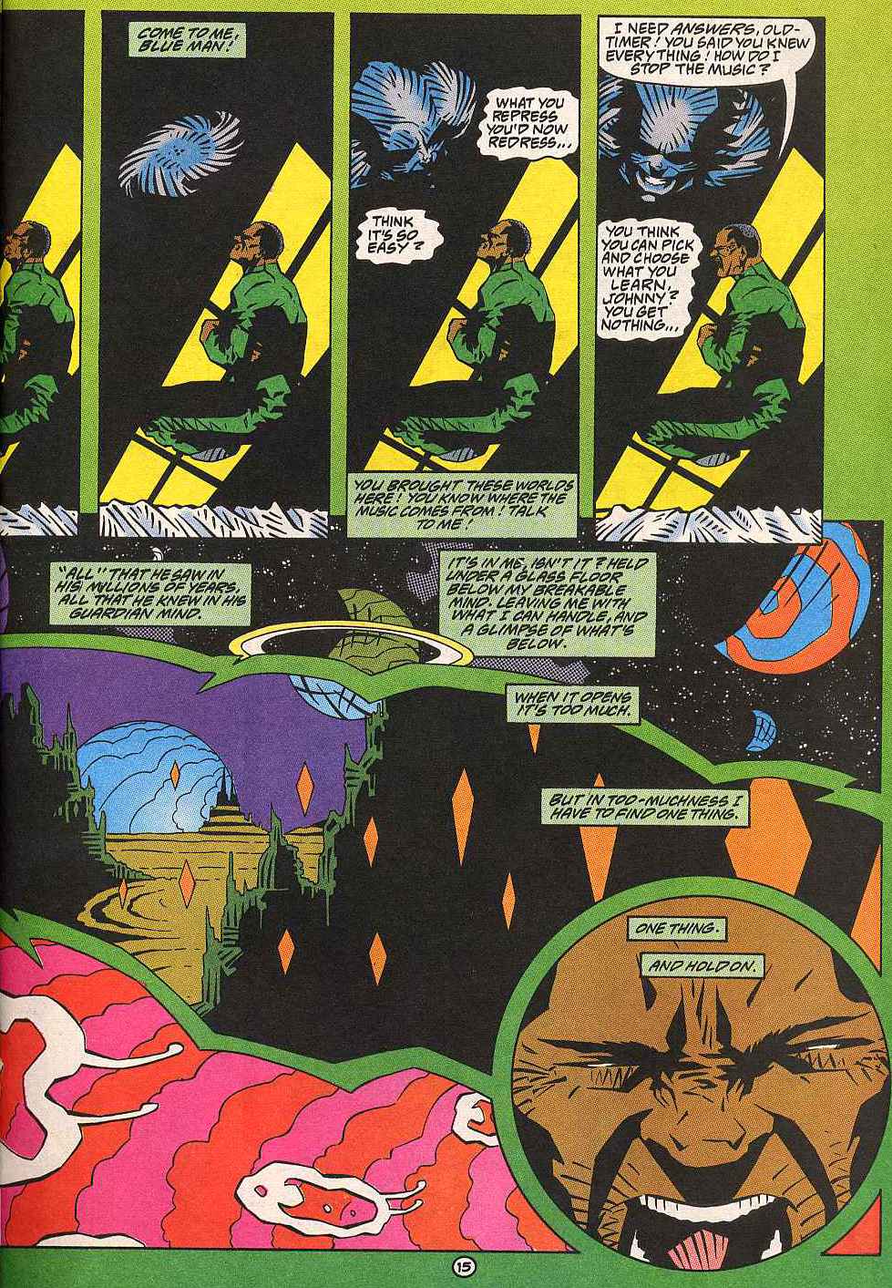 Read online Green Lantern: Mosaic comic -  Issue #7 - 16