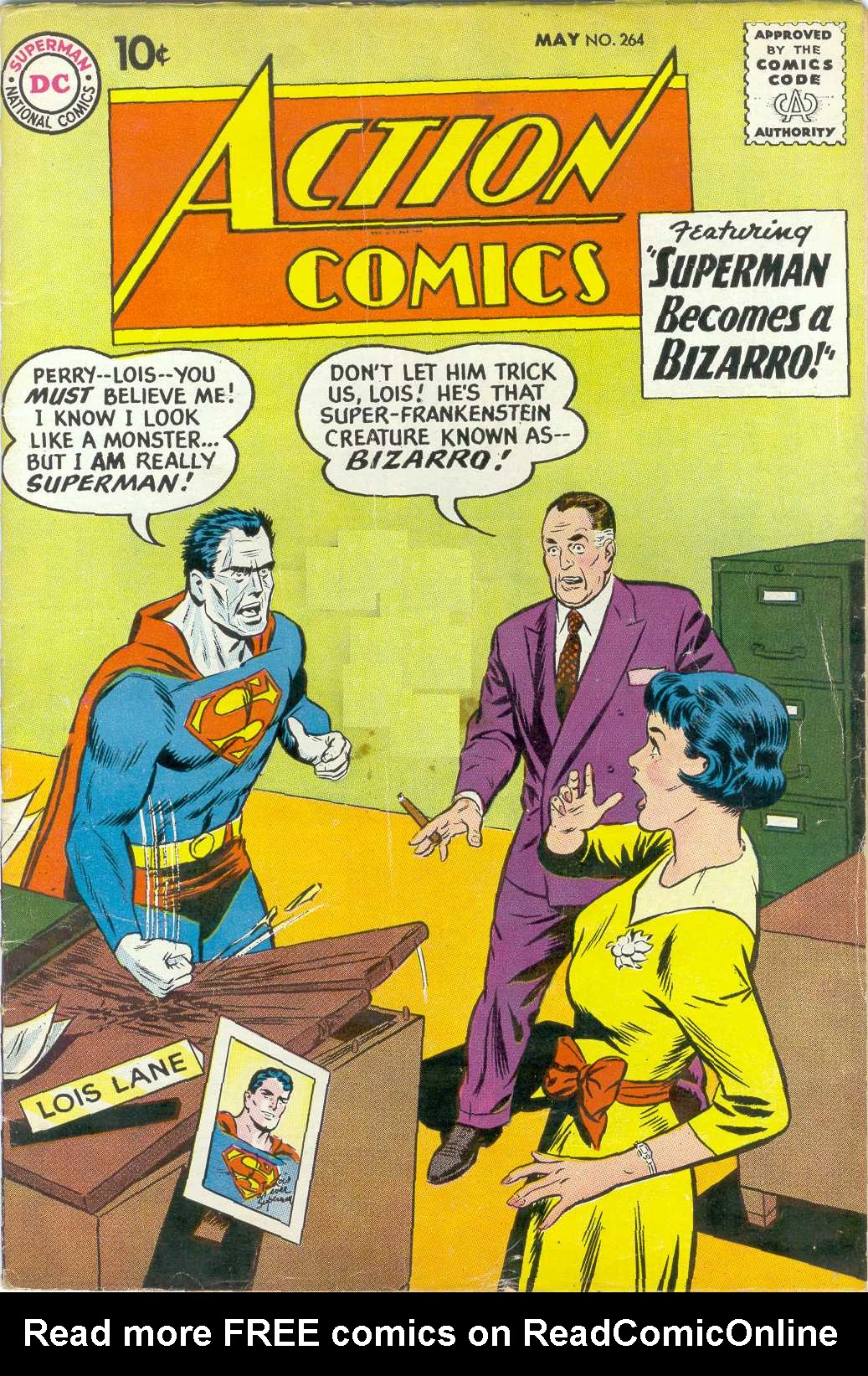 Read online Action Comics (1938) comic -  Issue #264 - 1