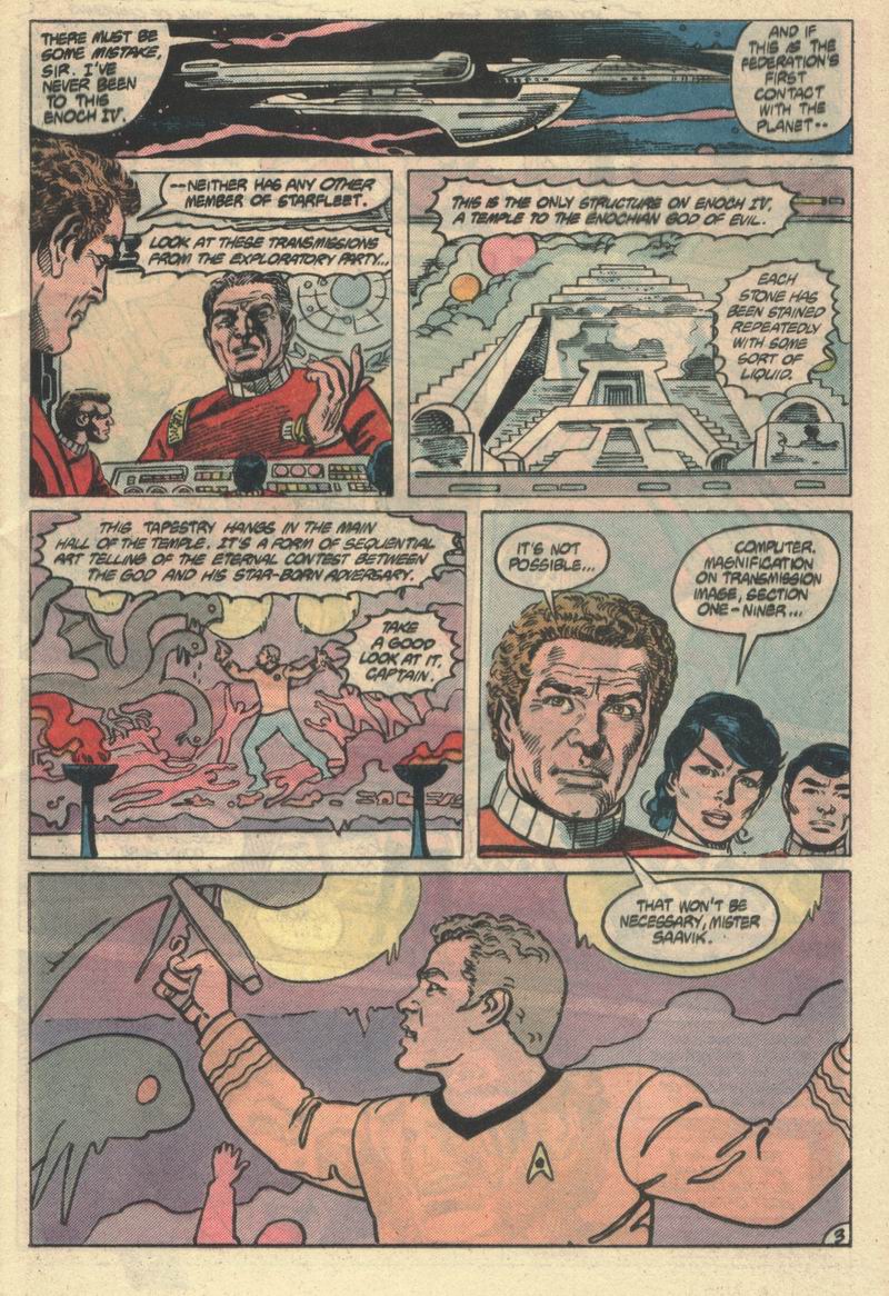 Read online Star Trek (1984) comic -  Issue #22 - 4