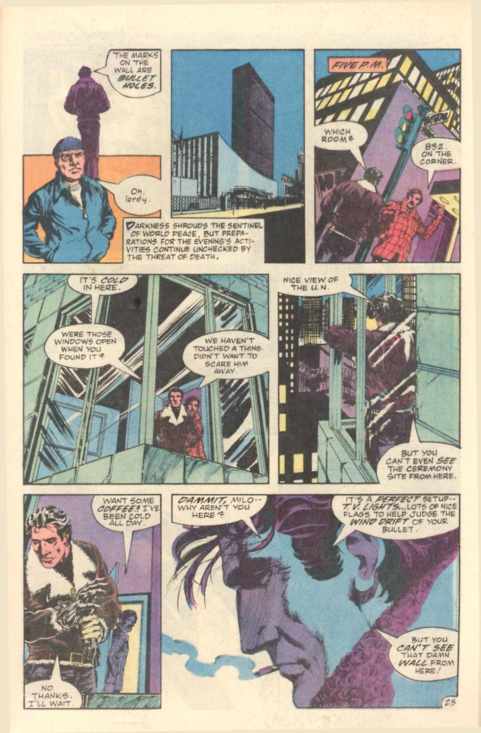 Read online Jon Sable, Freelance comic -  Issue #1 - 24