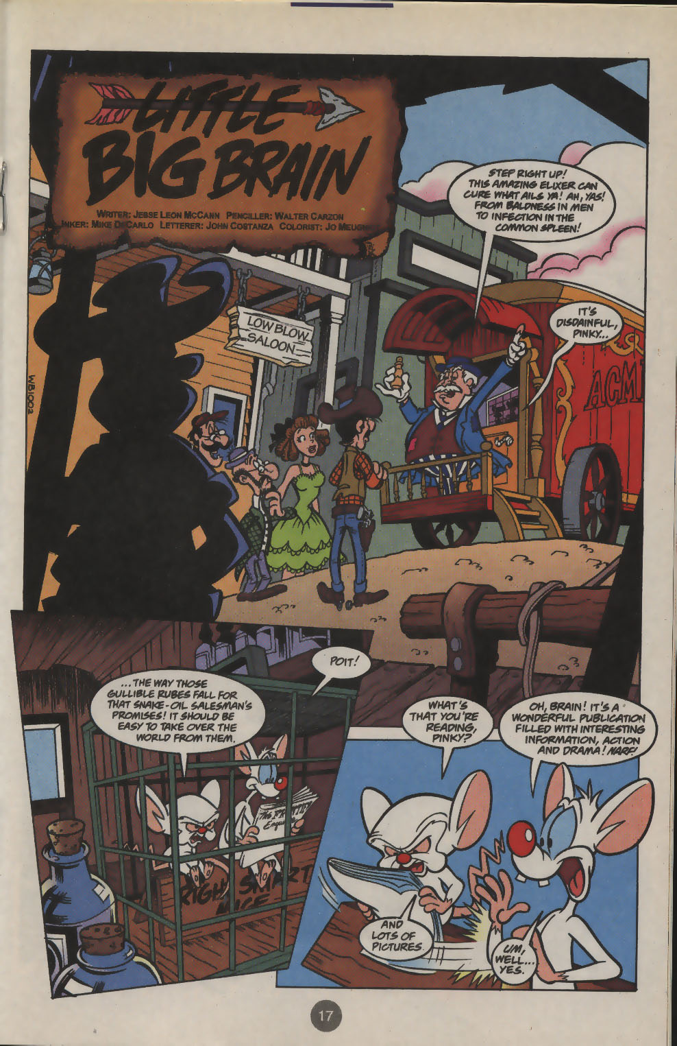 Read online Pinky and The Brain comic -  Issue #2 - 14