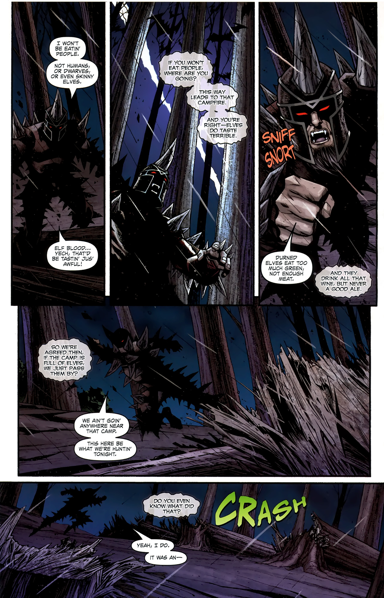 Read online Dungeons & Dragons: The Legend of Drizzt: Neverwinter Tales comic -  Issue #2 - 11
