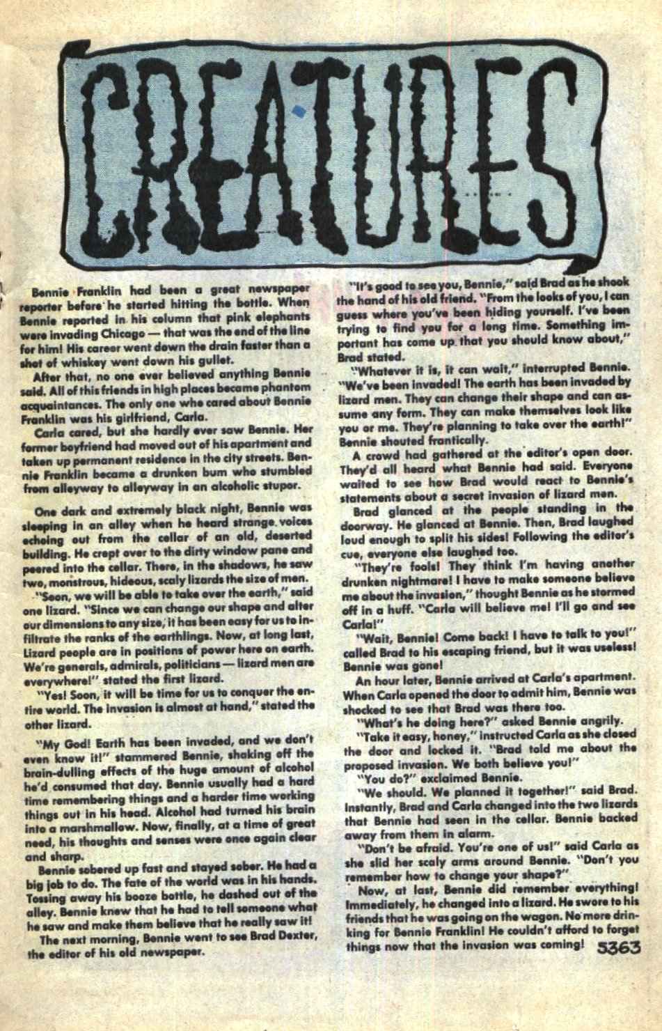 Read online Beyond the Grave (1975) comic -  Issue #6 - 21