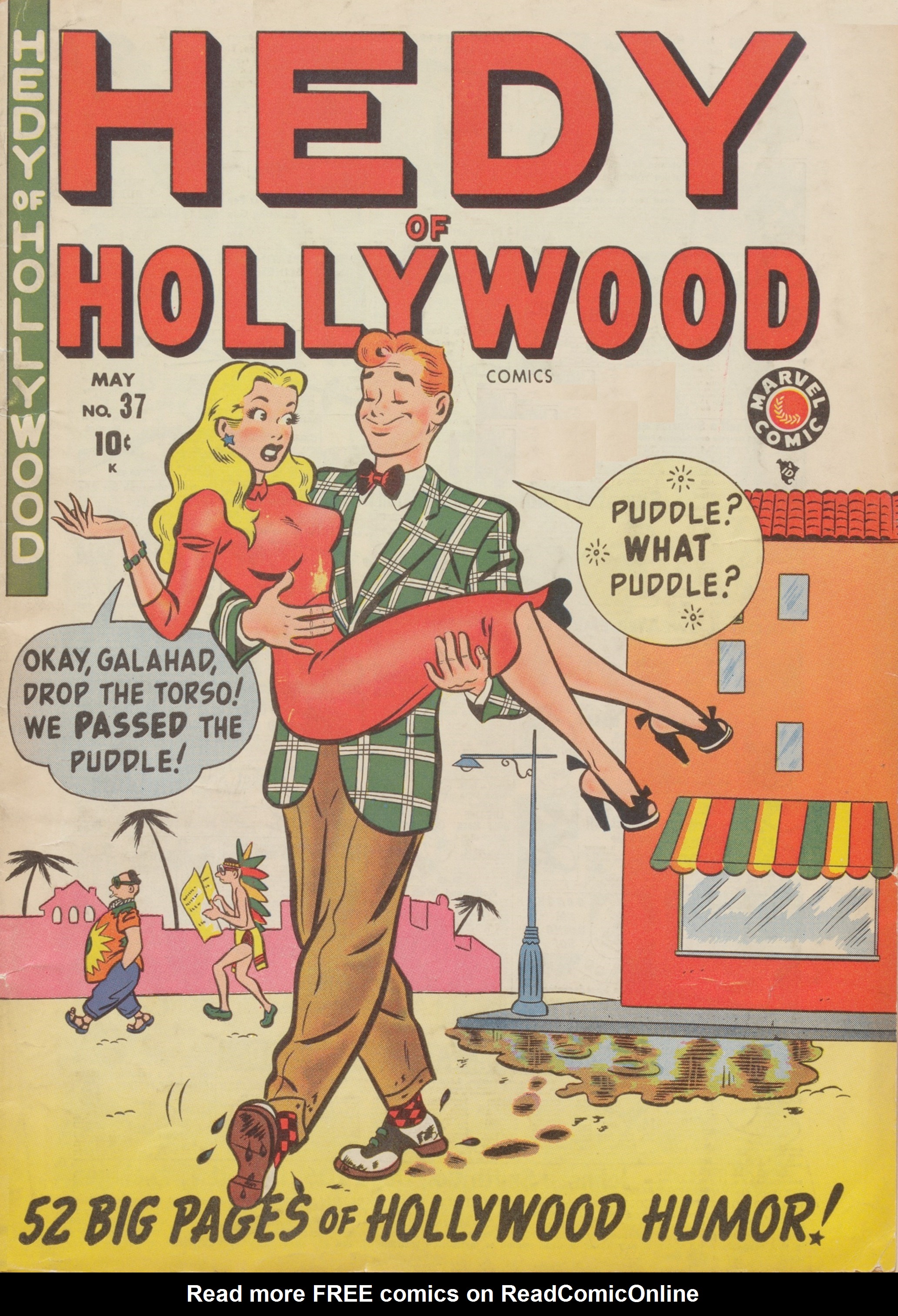 Read online Hedy Of Hollywood Comics comic -  Issue #37 - 1