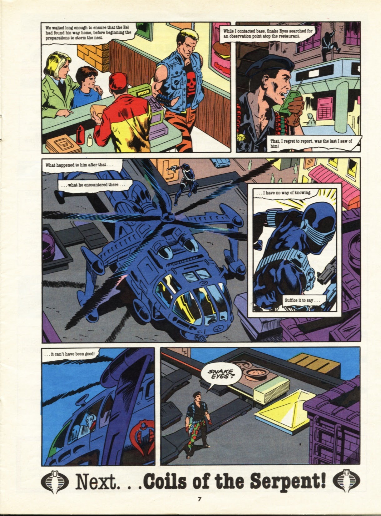 Read online Action Force comic -  Issue #1 - 22