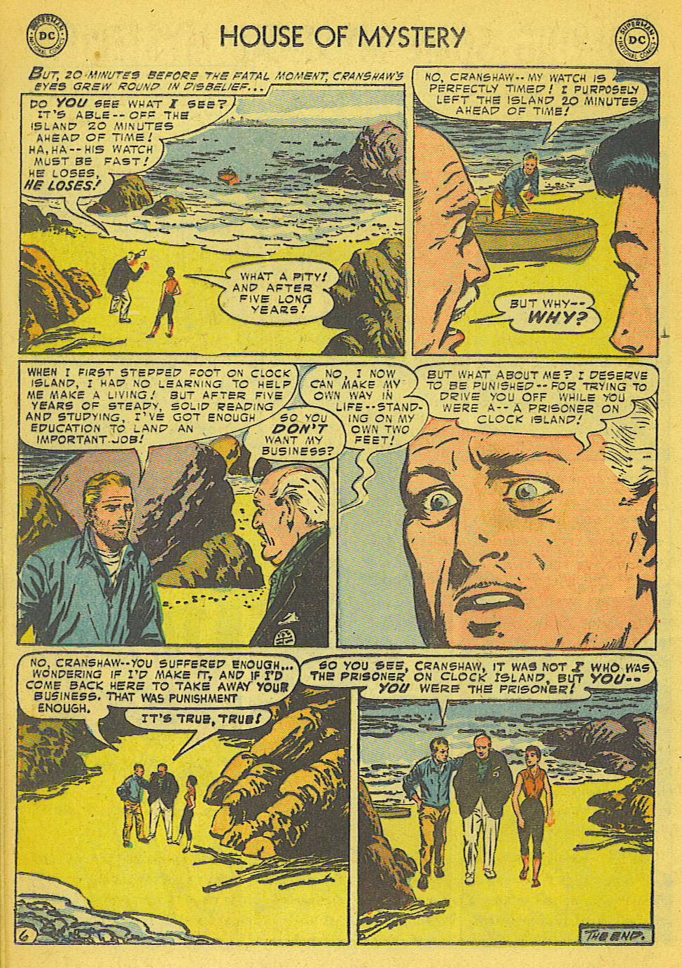 Read online House of Mystery (1951) comic -  Issue #36 - 24