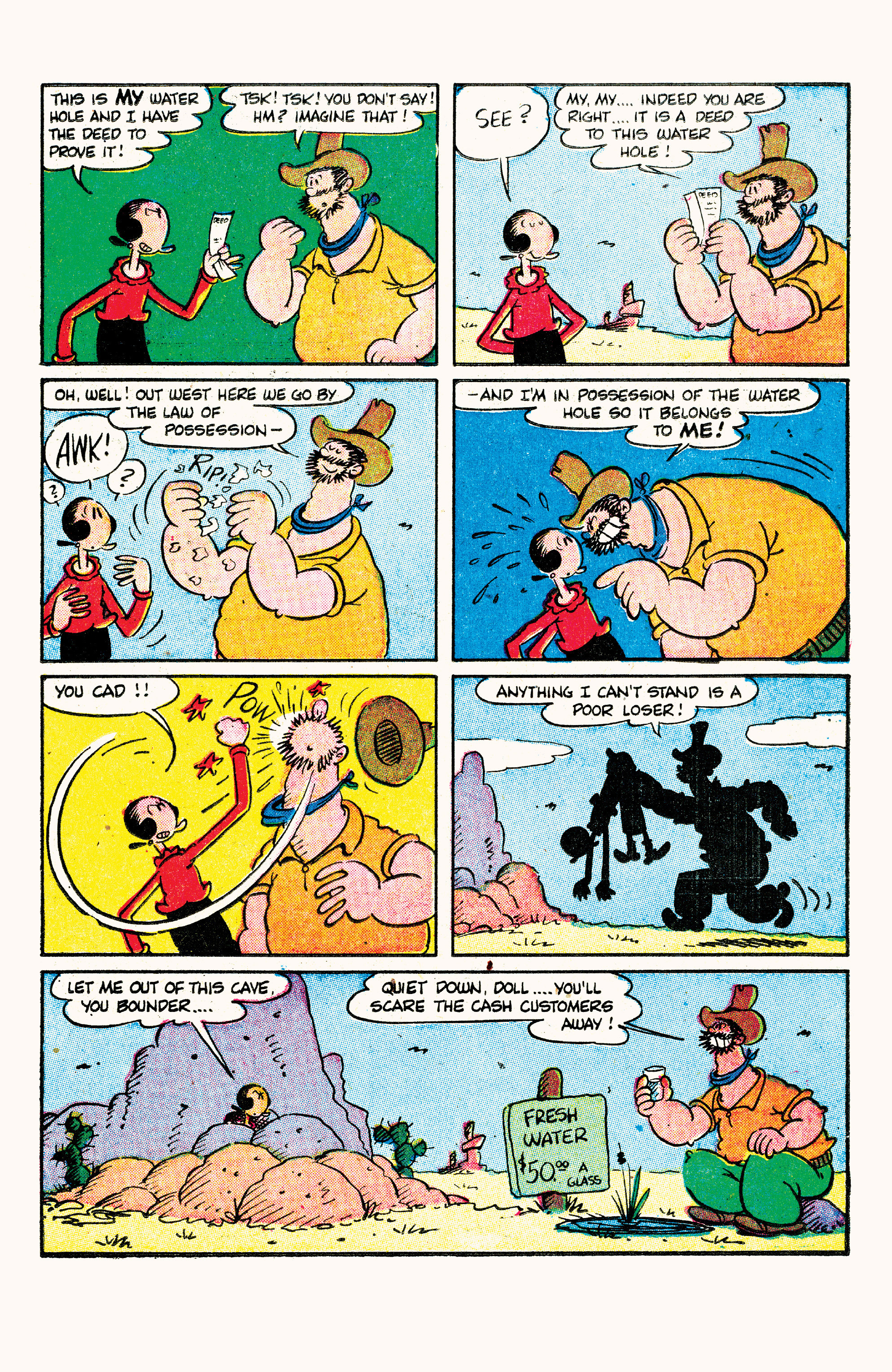 Read online Classic Popeye comic -  Issue #50 - 22