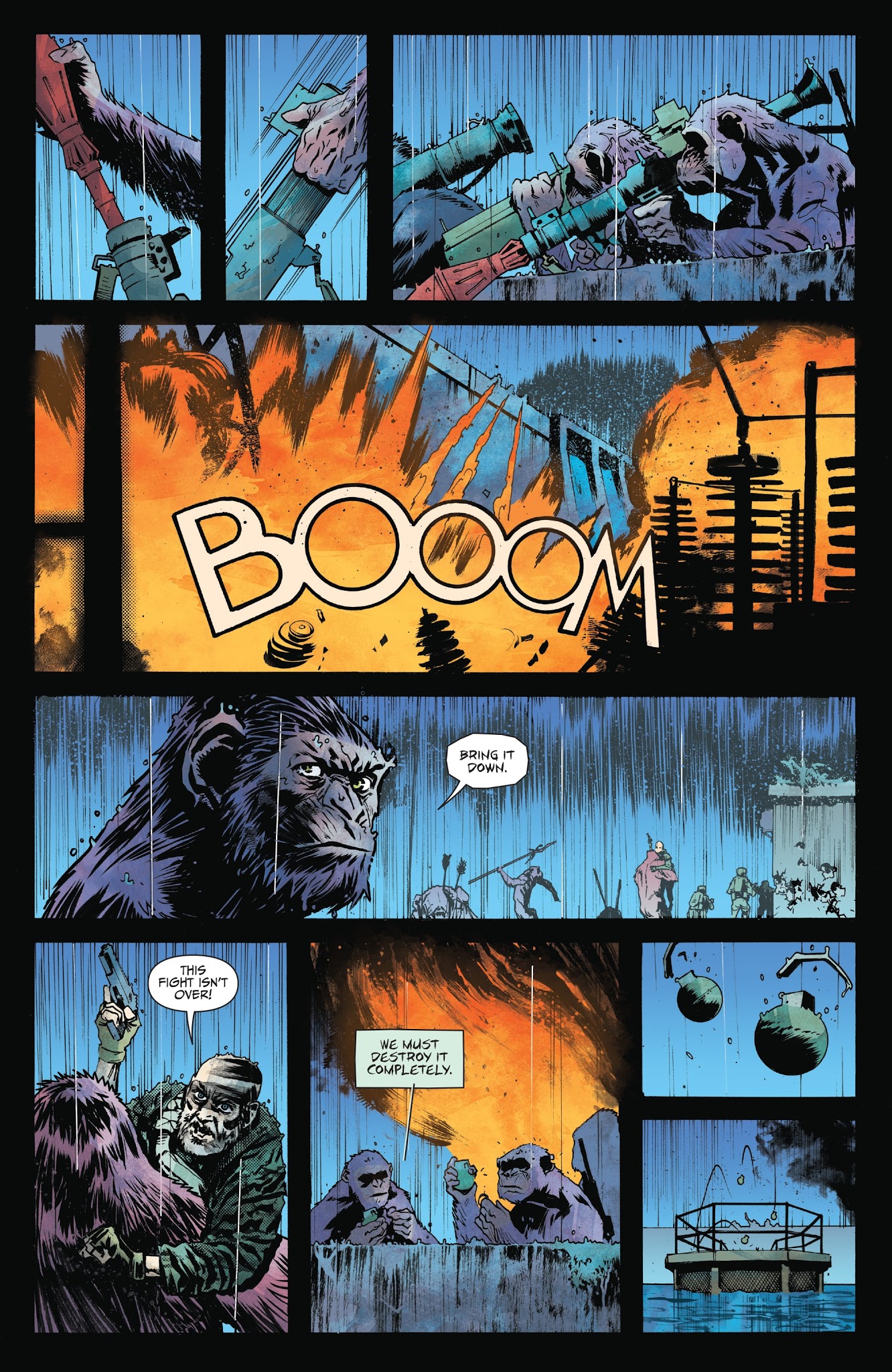 Read online War for the Planet of the Apes comic -  Issue #4 - 18