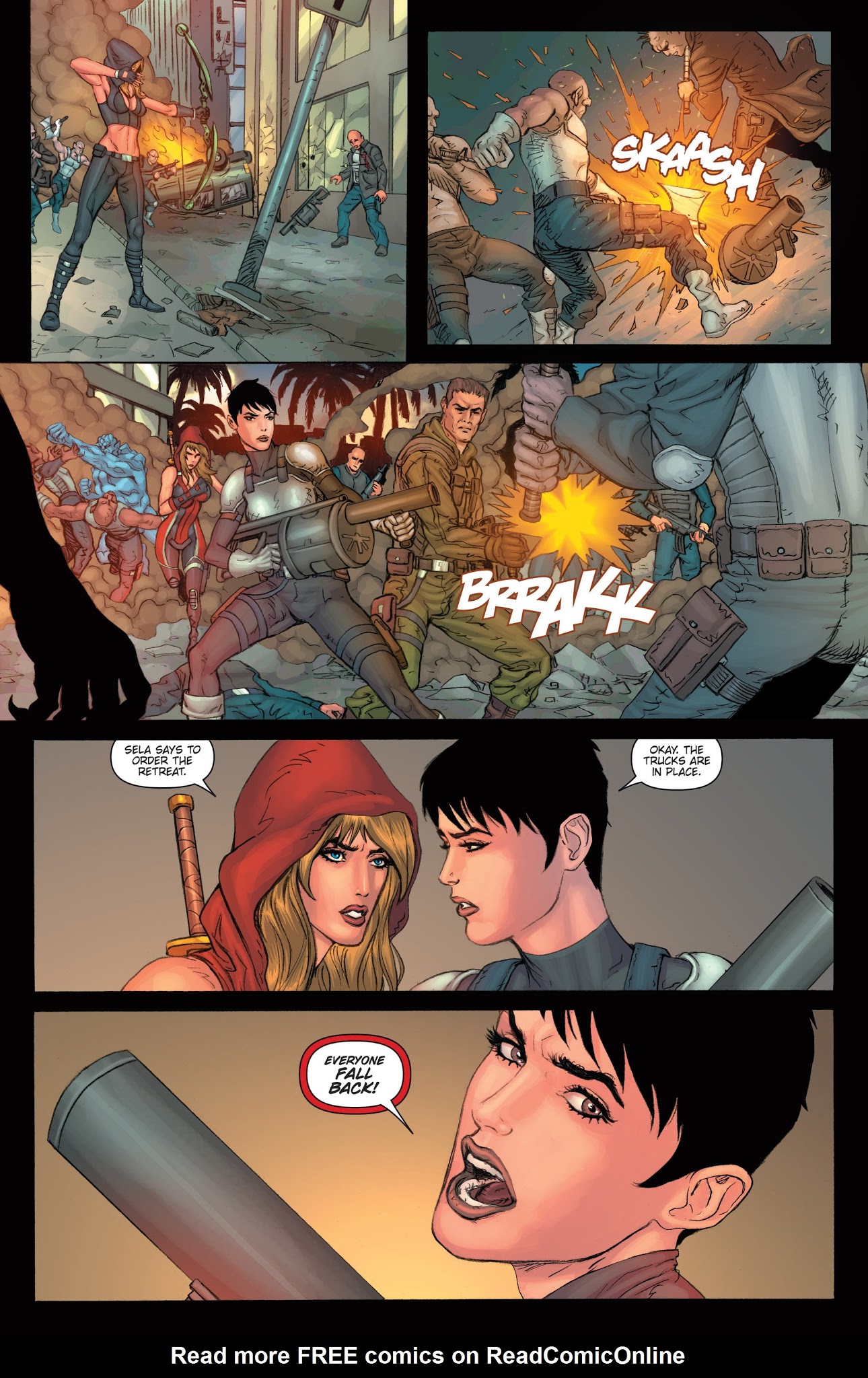 Read online Grimm Fairy Tales presents Realm War Age of Darkness comic -  Issue #9 - 17