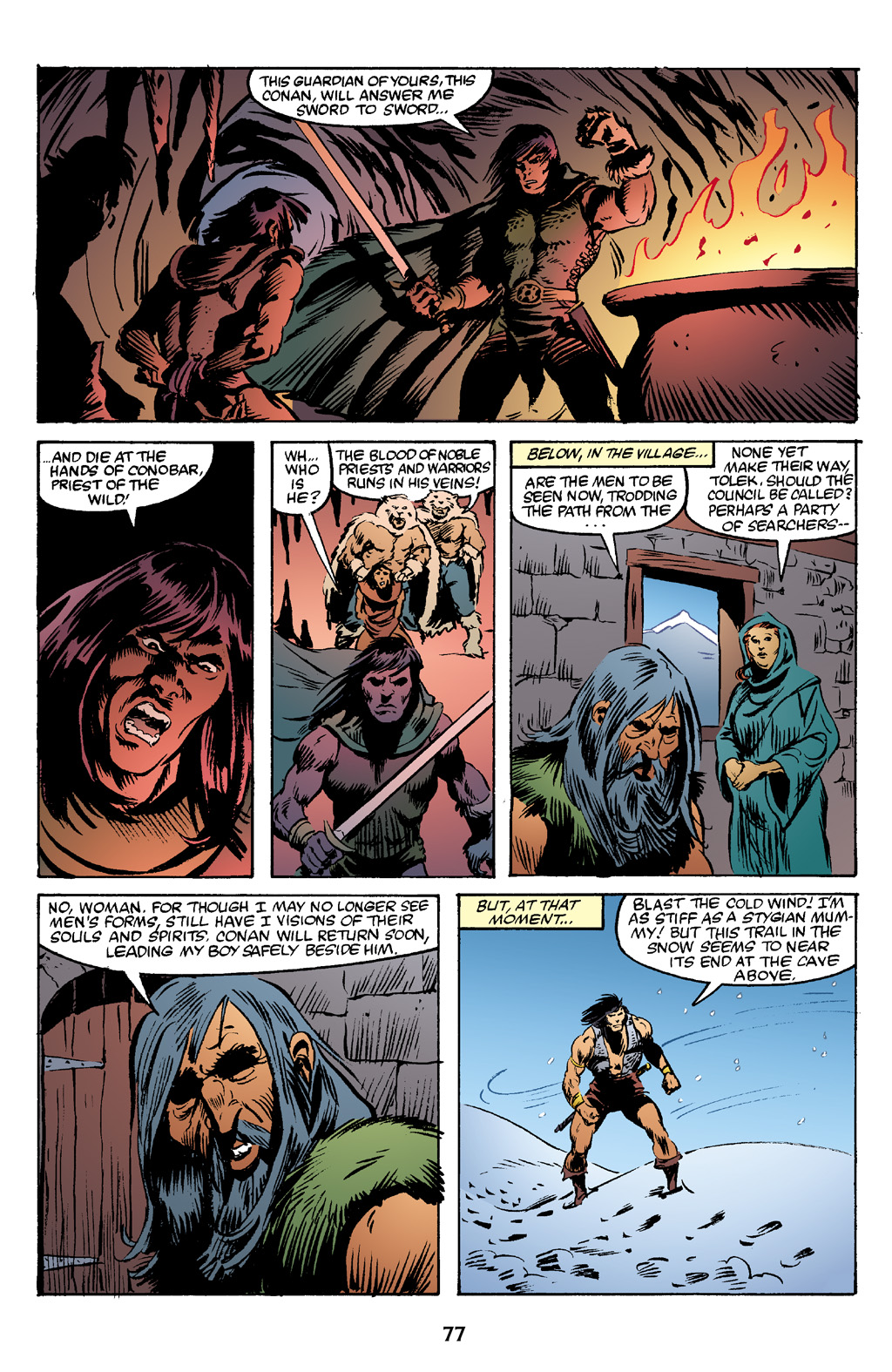 Read online The Chronicles of Conan comic -  Issue # TPB 19 (Part 1) - 78