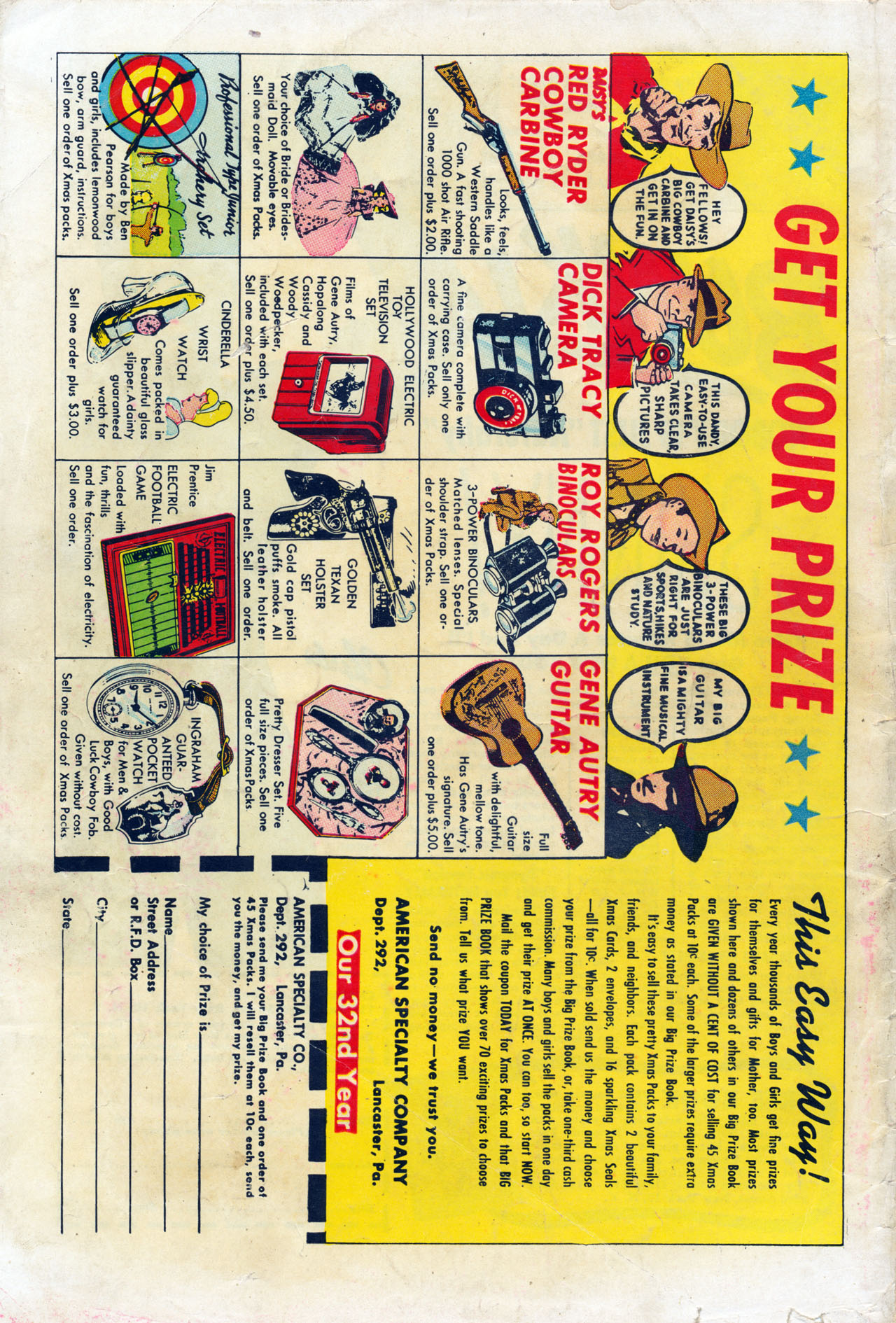 Read online Adventures into Terror comic -  Issue #1 - 36