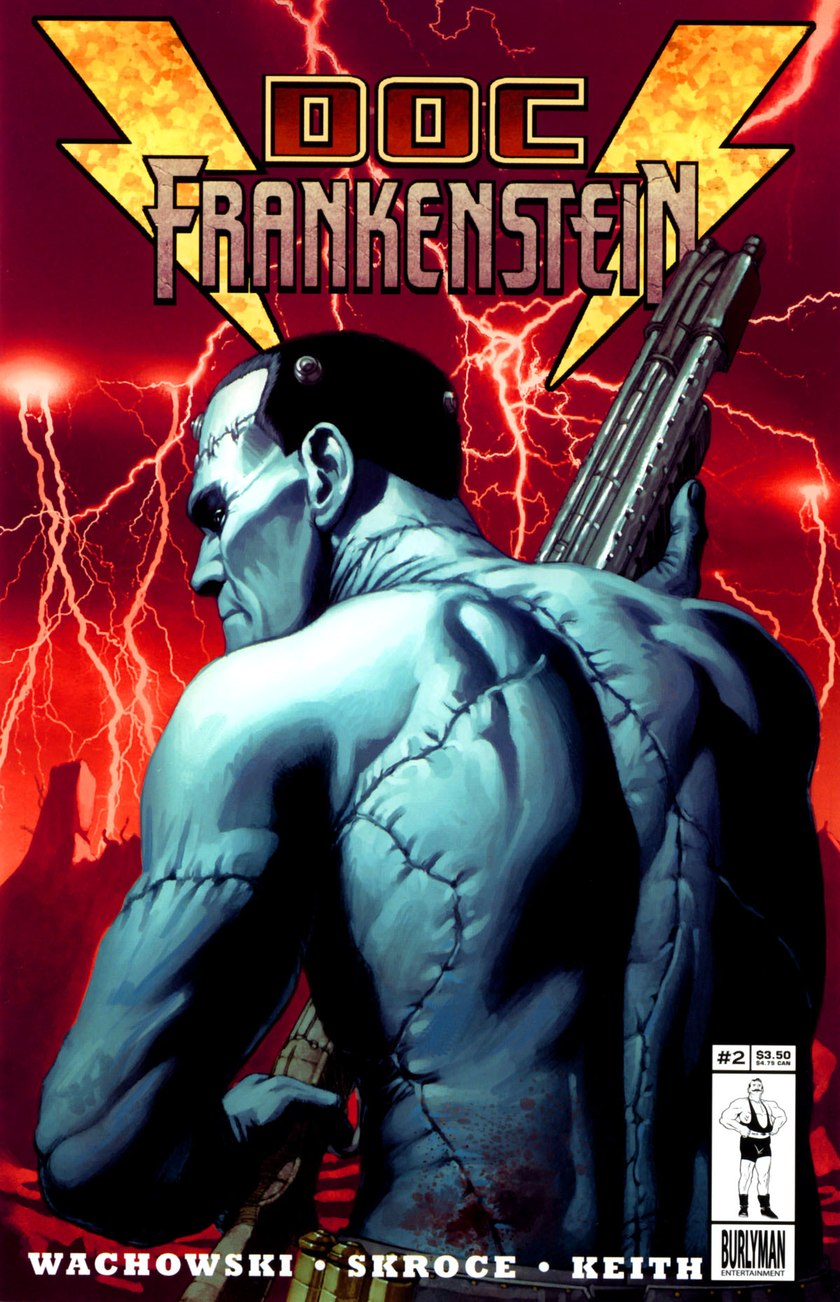 Read online Doc Frankenstein comic -  Issue #2 - 1