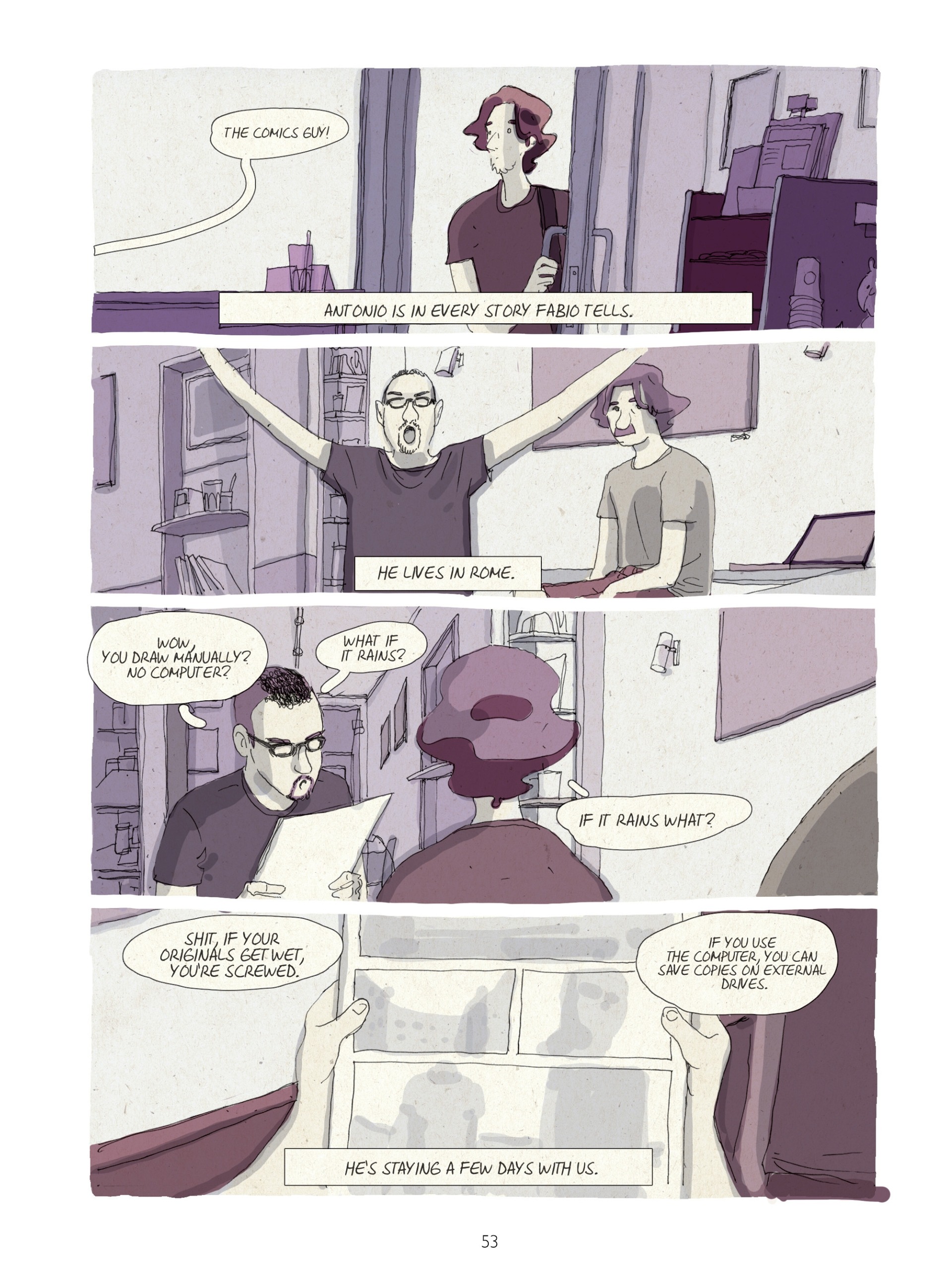 Read online A Real Job comic -  Issue # TPB - 53