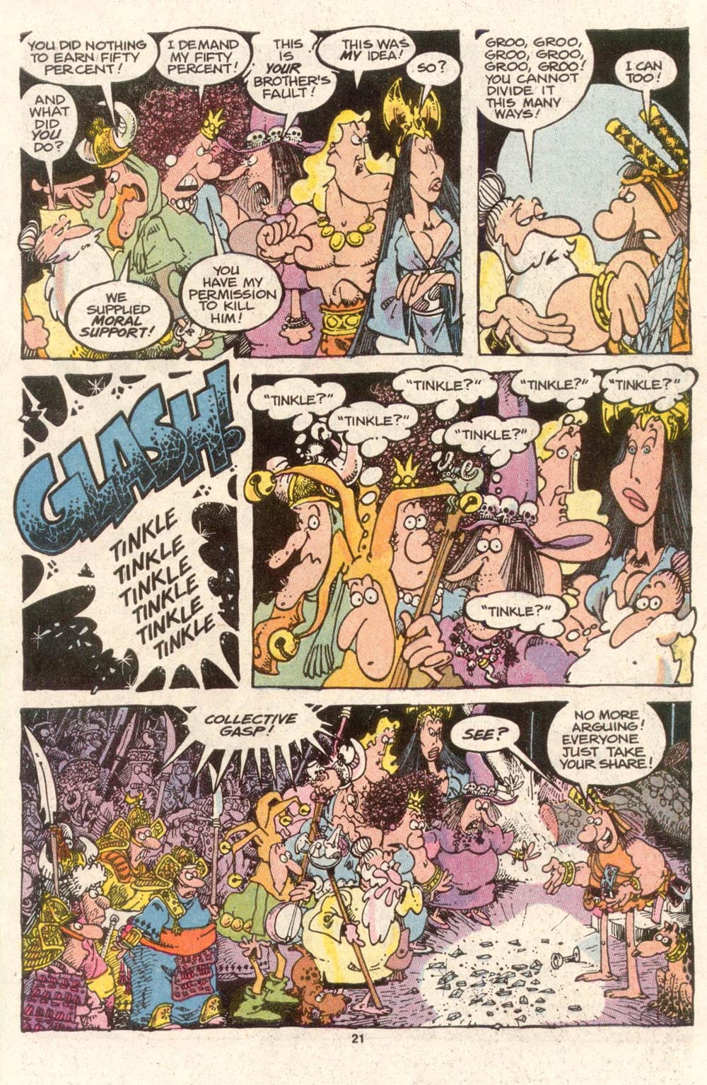 Read online Sergio Aragonés Groo the Wanderer comic -  Issue #47 - 23