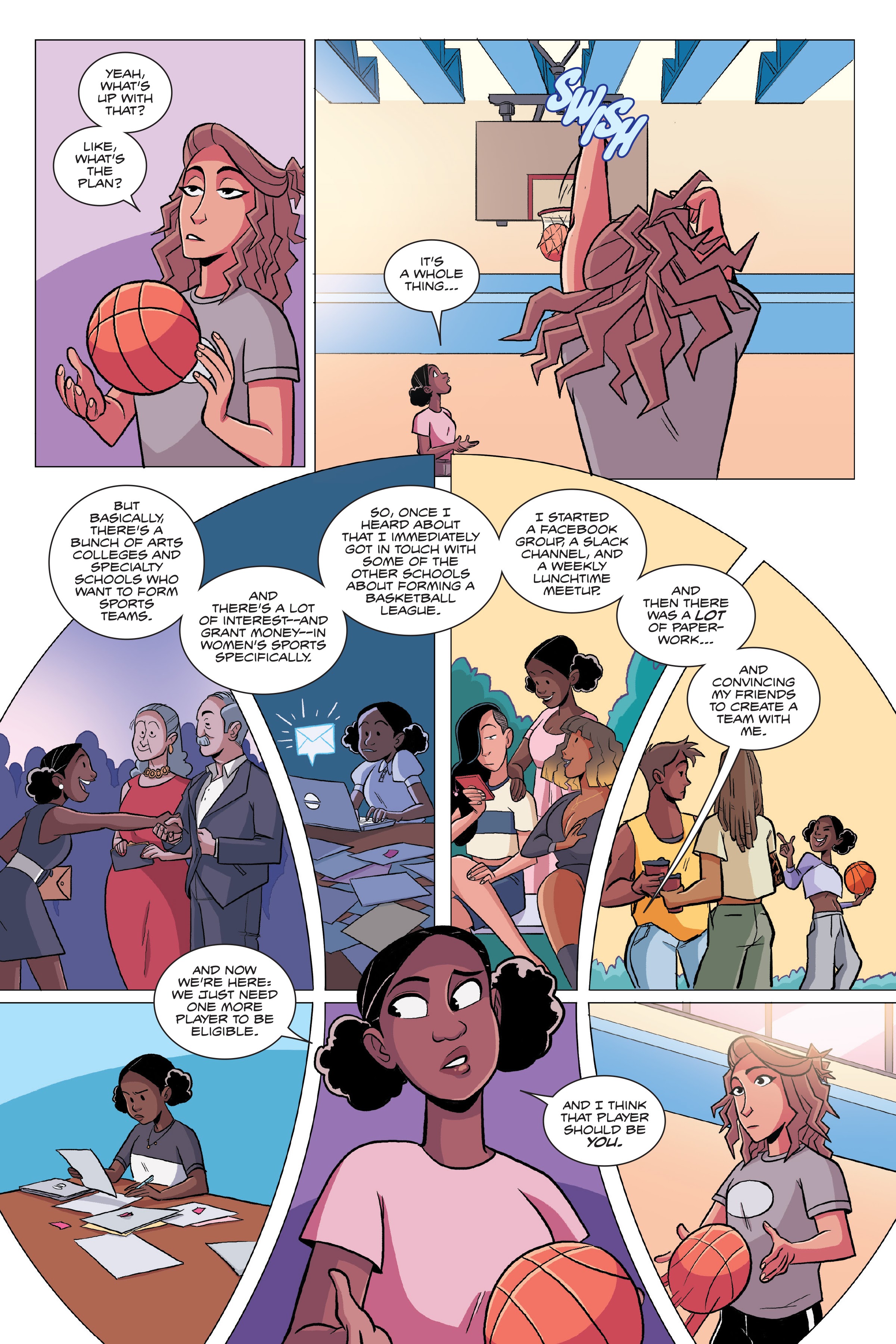 Read online Lumberjanes: The Shape of Friendship comic -  Issue # TPB - 134