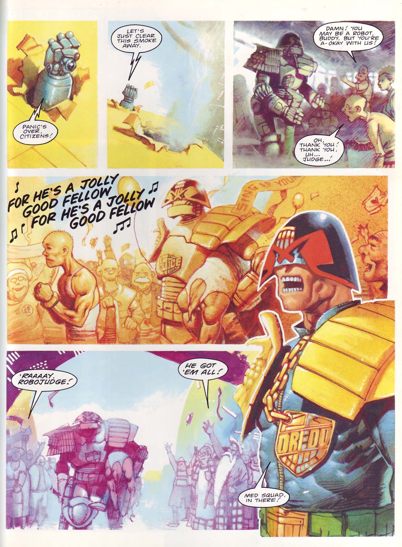 Read online Judge Dredd: Mechanismo comic -  Issue # TPB - 20