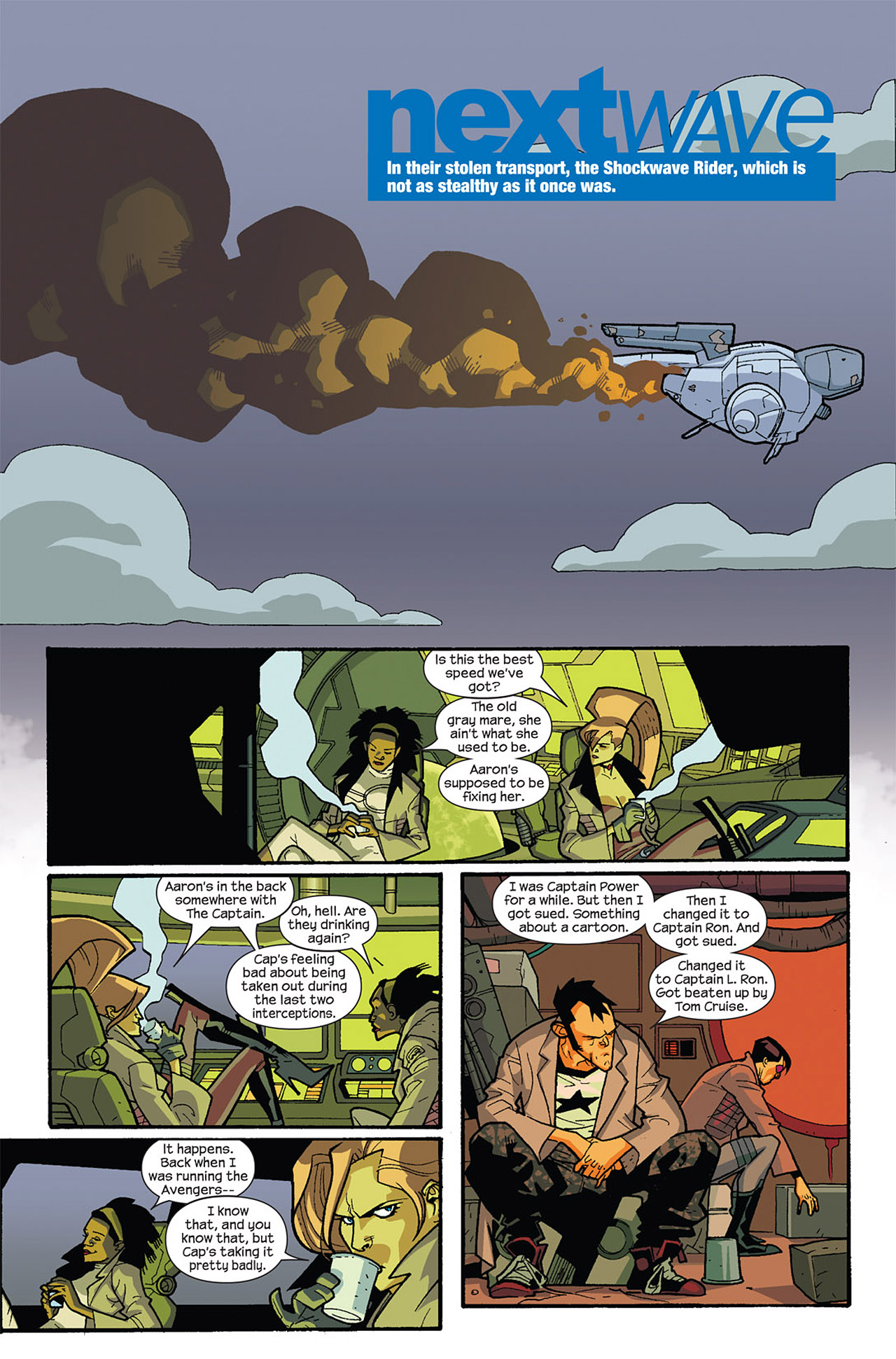 Read online Nextwave: Agents Of H.A.T.E. comic -  Issue #7 - 6