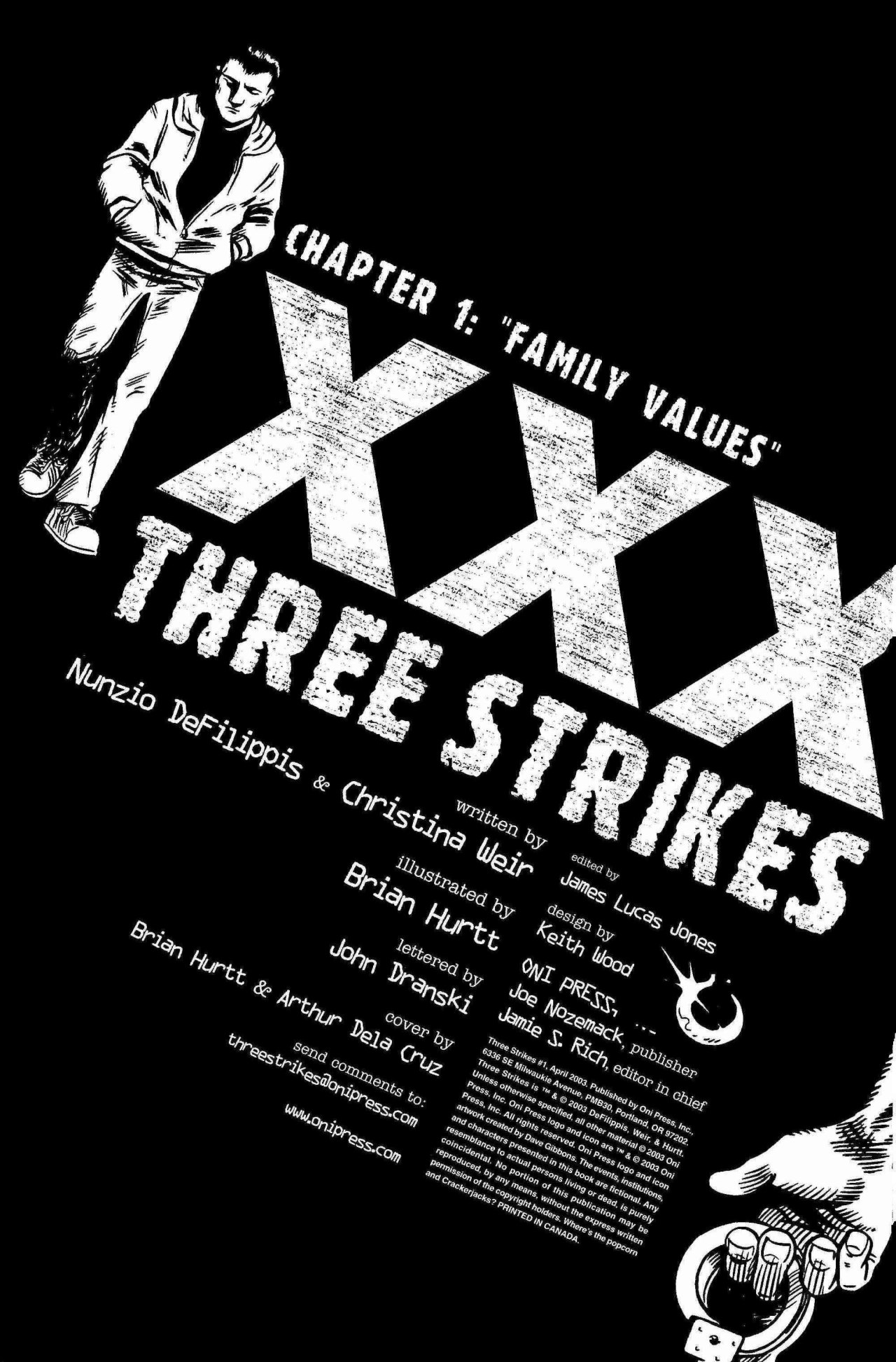 Read online Three Strikes comic -  Issue #1 - 2