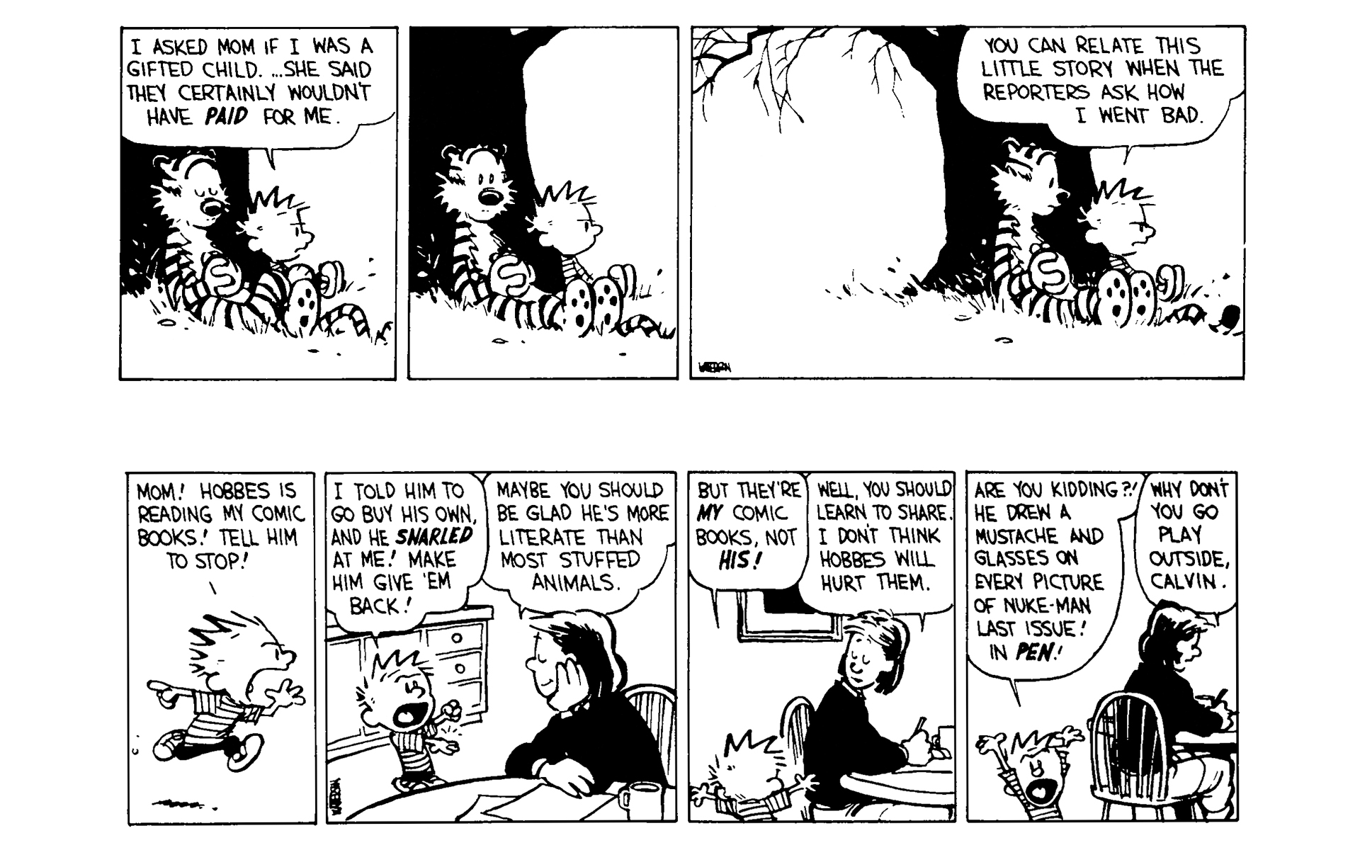 Read online Calvin and Hobbes comic -  Issue #6 - 111