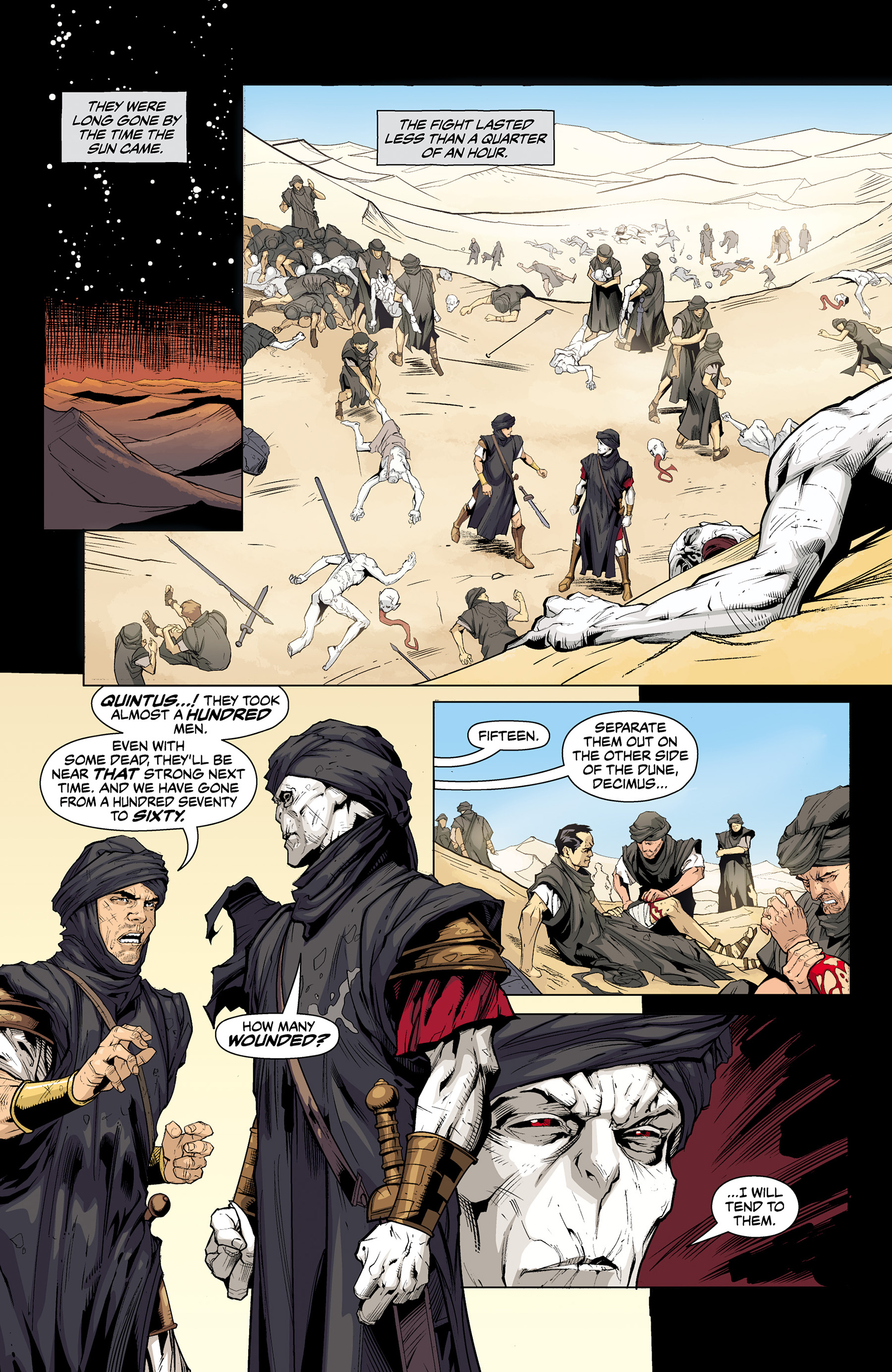 Read online The Strain: Mister Quinlan―Vampire Hunter comic -  Issue #4 - 7