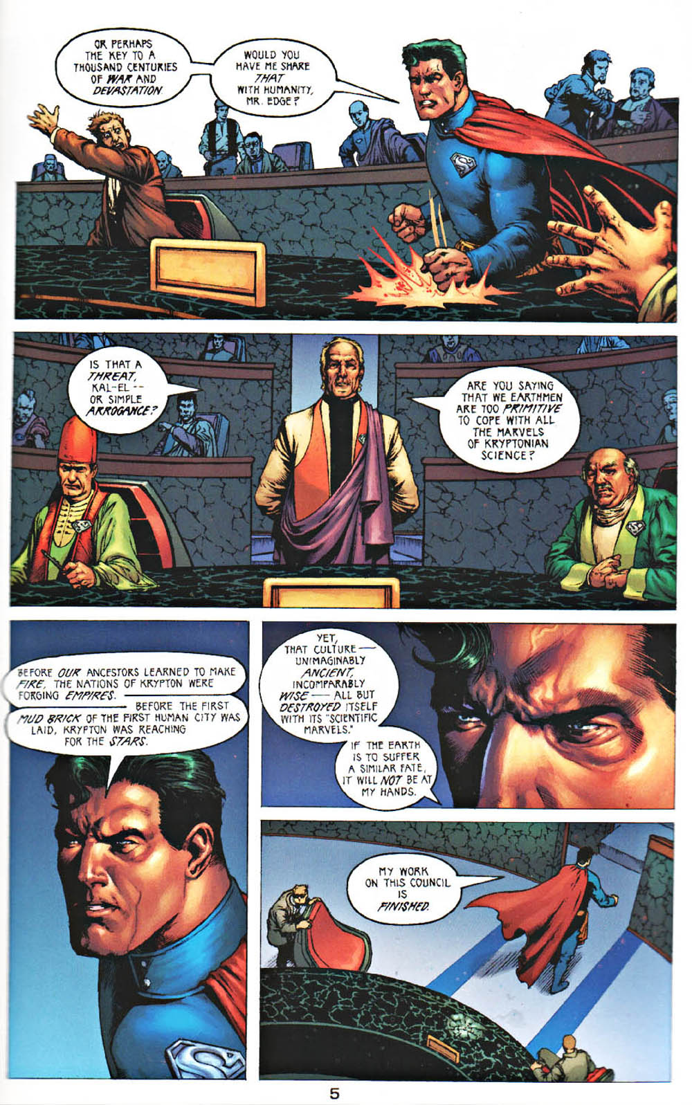 Read online Superman: Last Son of Krypton (2003) comic -  Issue # Full - 5